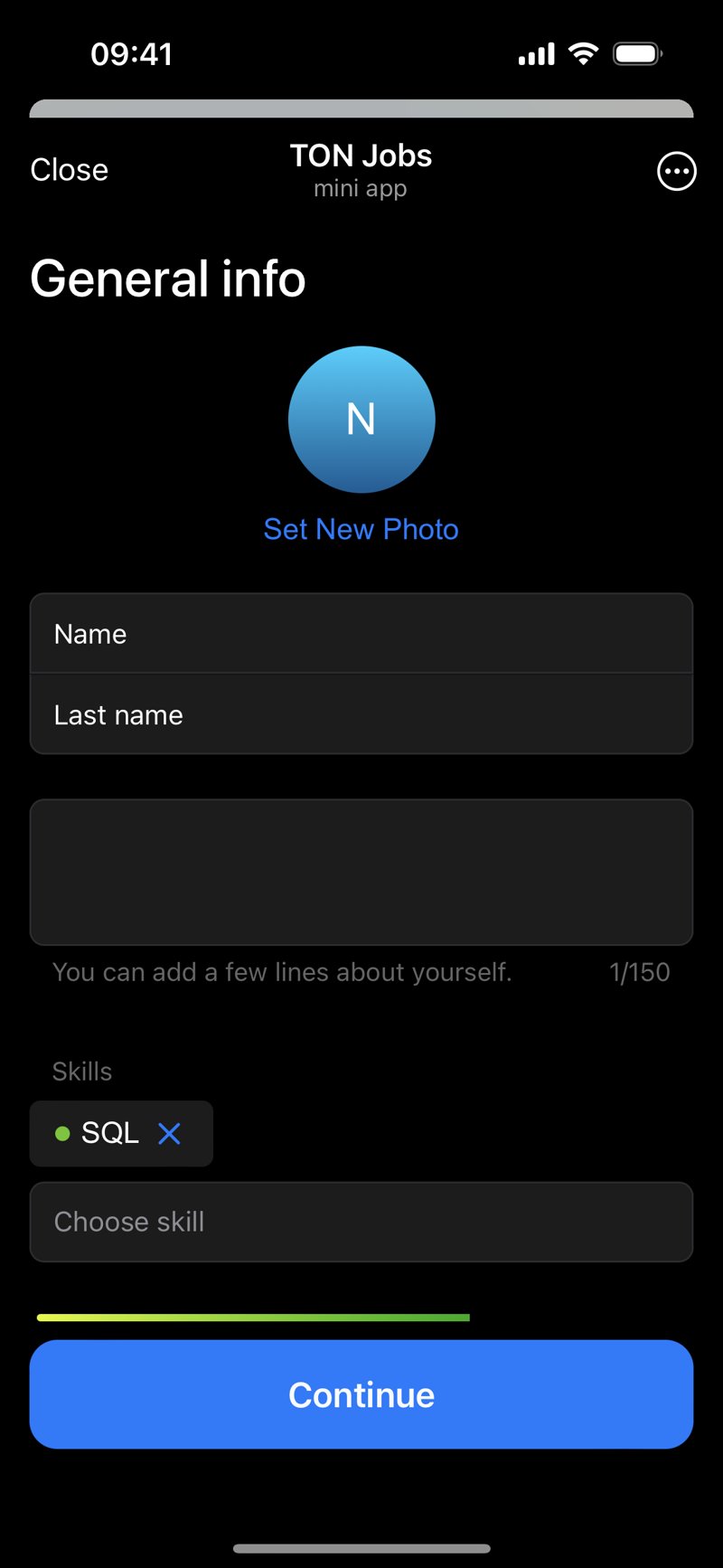 Dapp screenshot