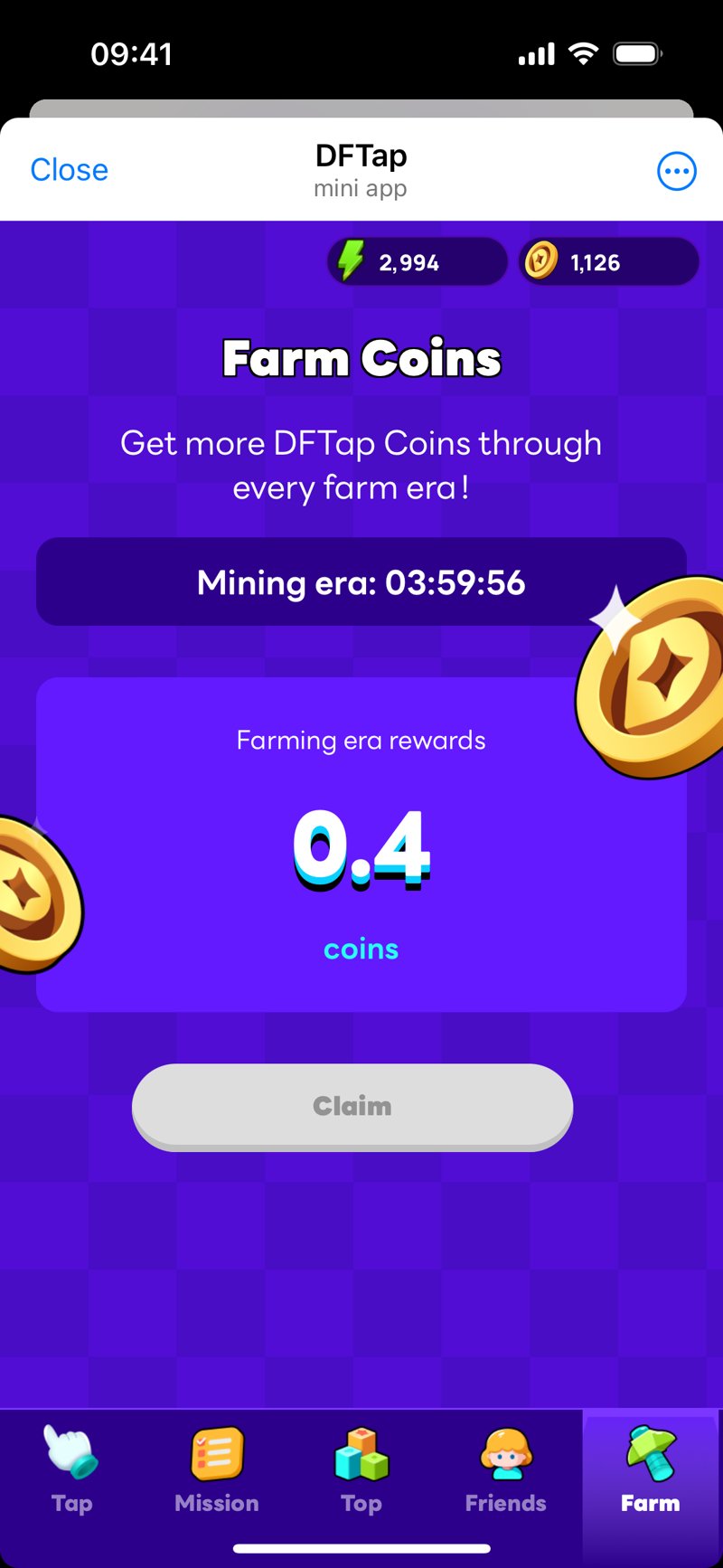 Dapp screenshot