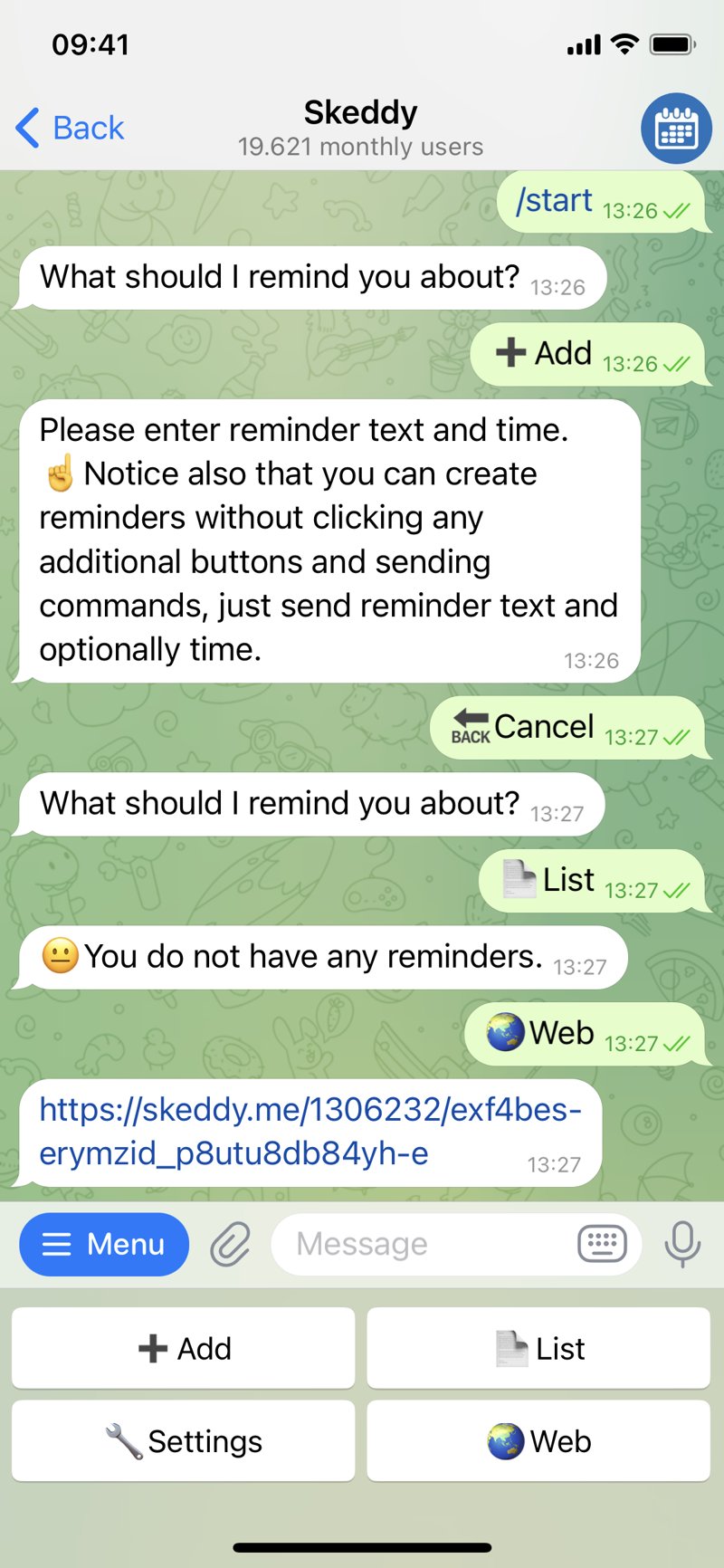 Dapp screenshot