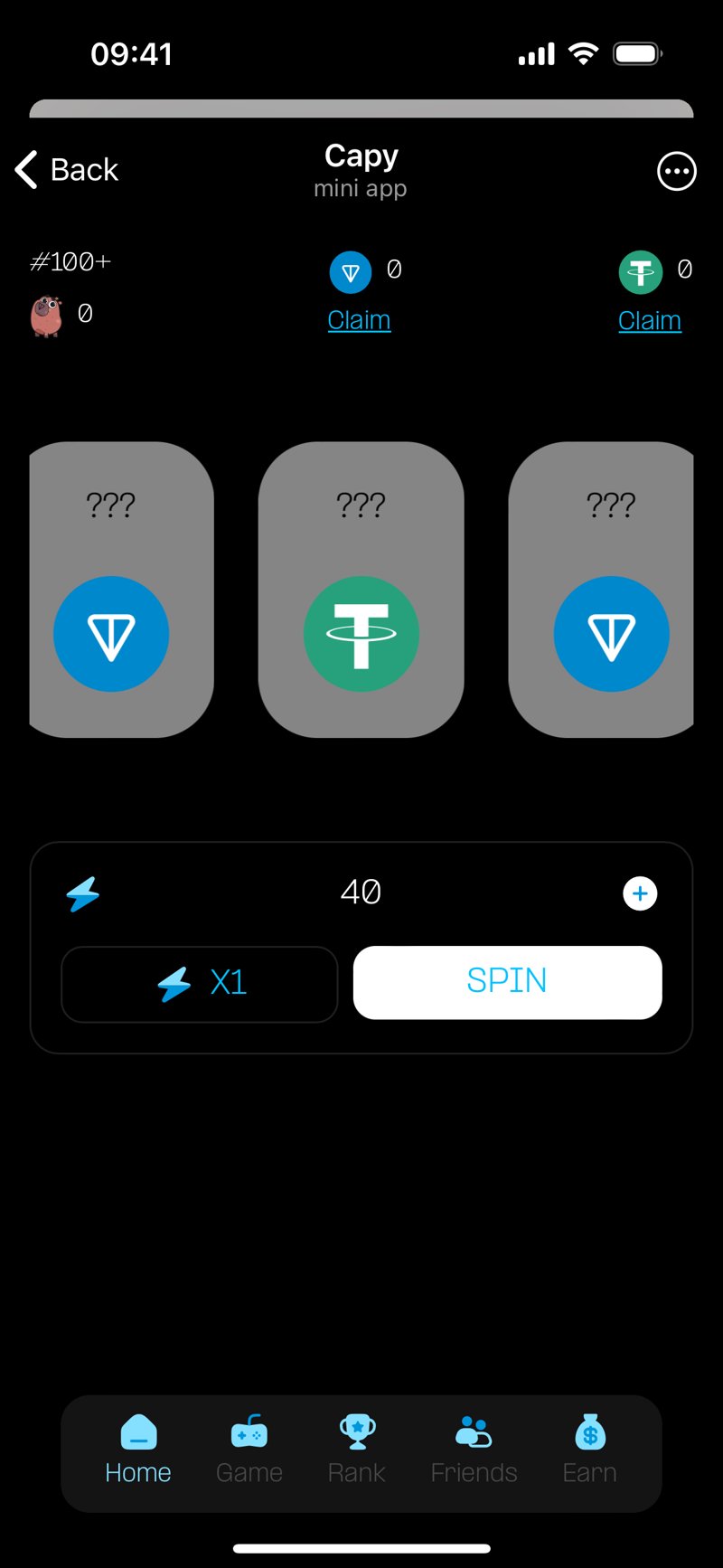 Dapp screenshot