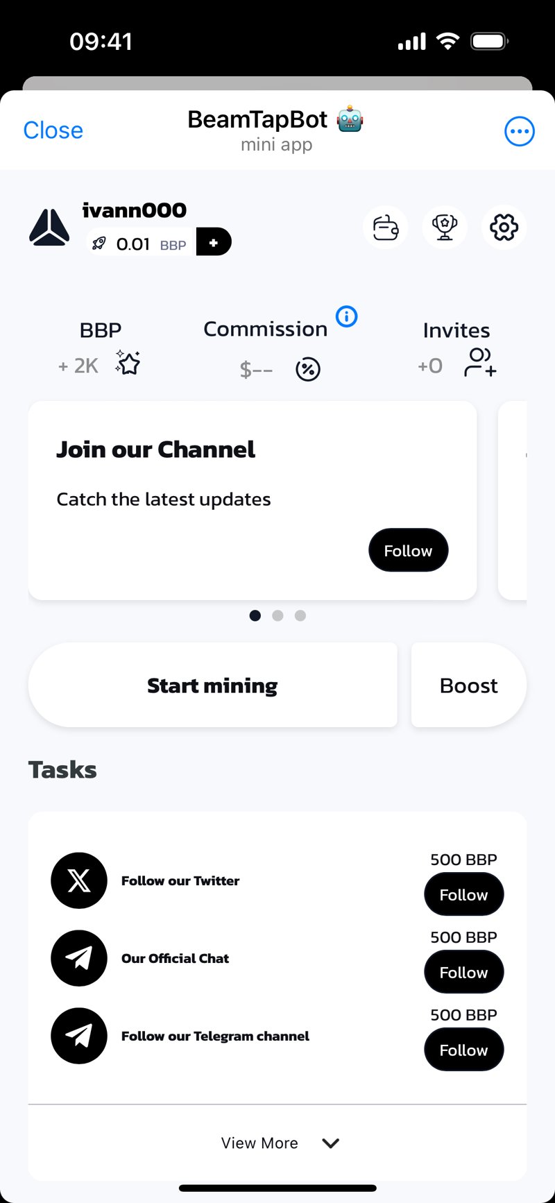 Dapp screenshot