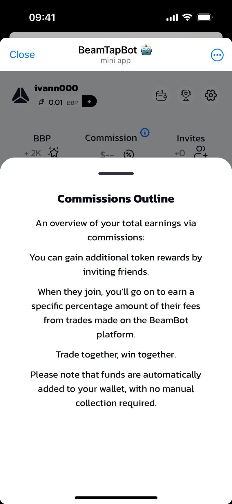Dapp screenshot