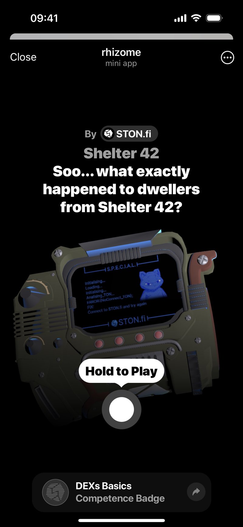 Dapp screenshot