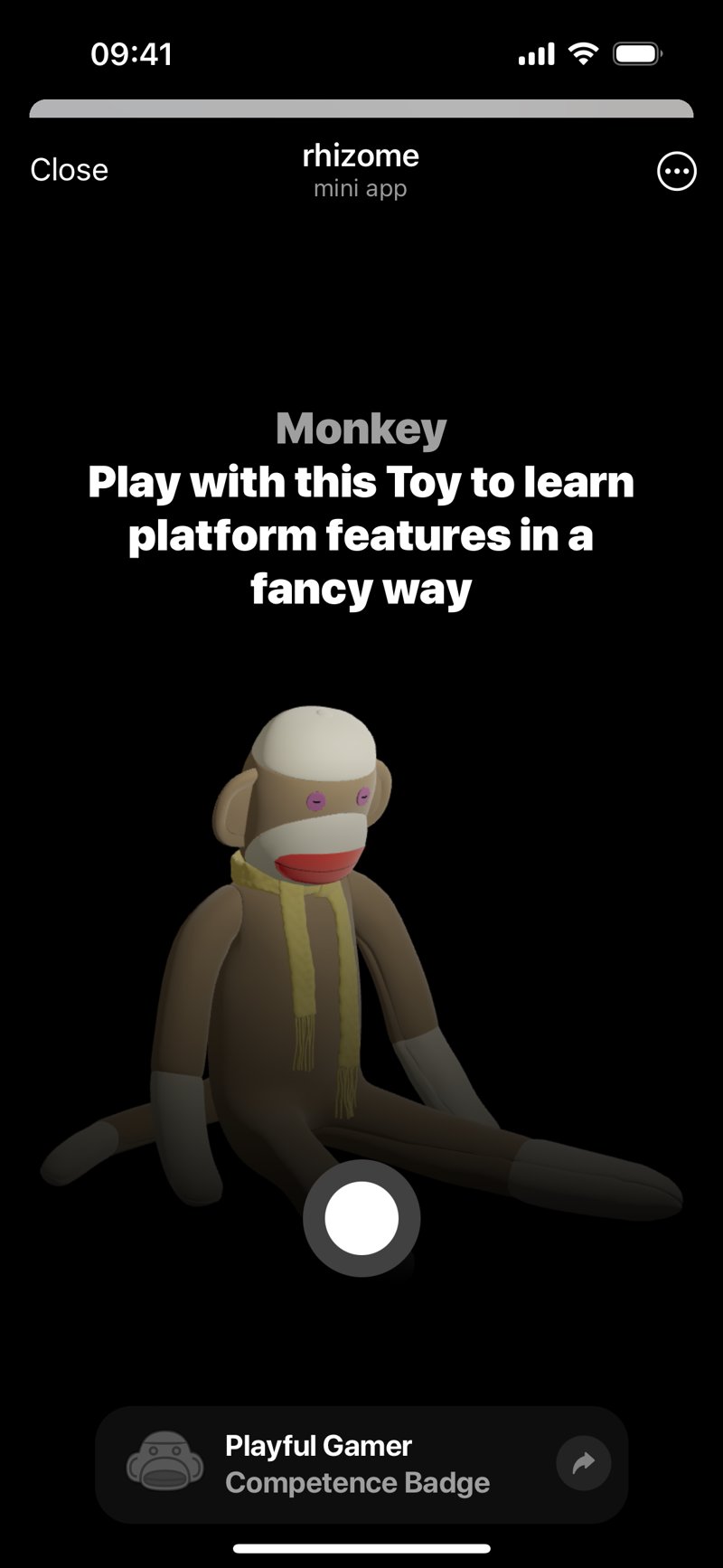 Dapp screenshot