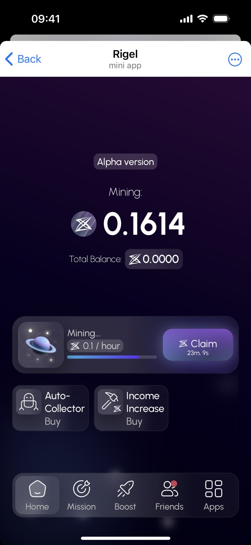 Dapp screenshot