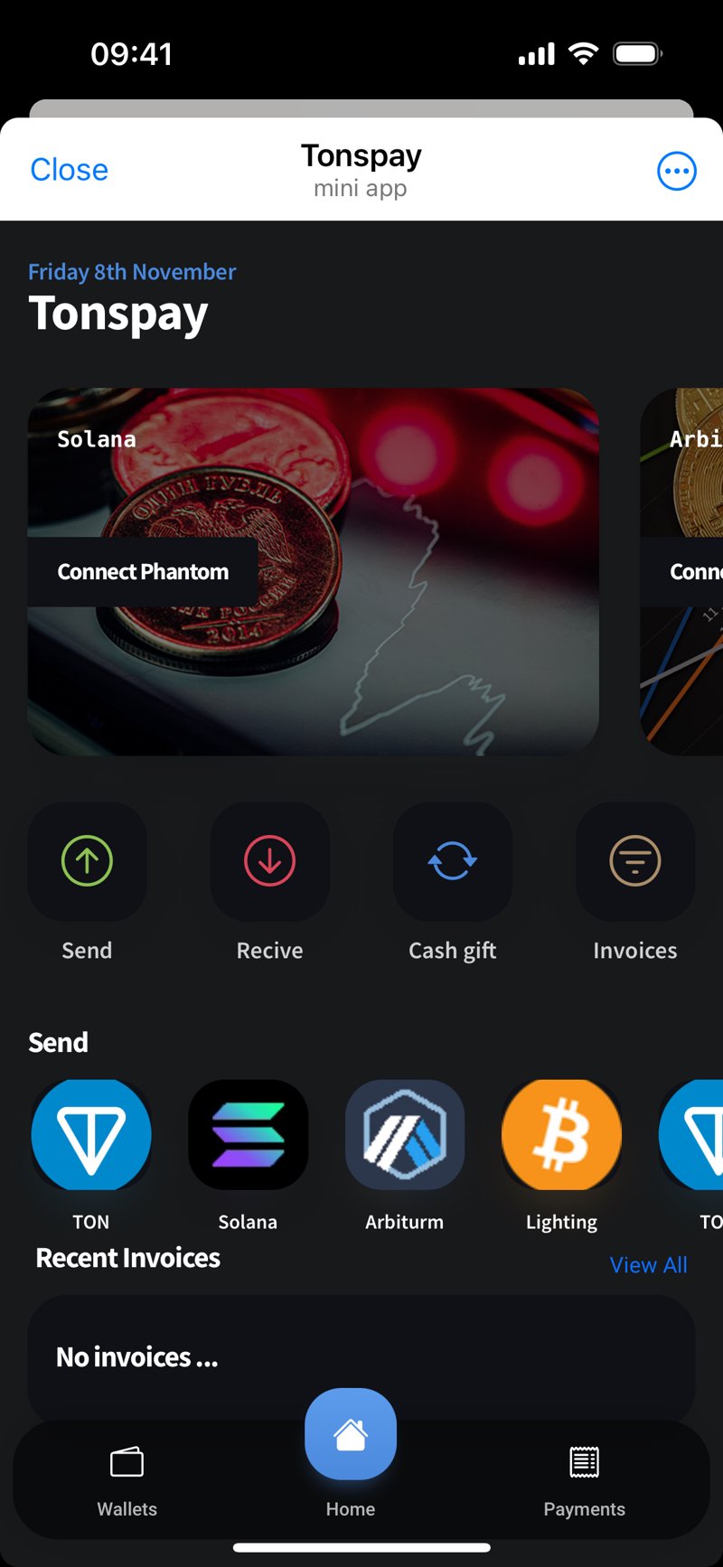 Dapp screenshot