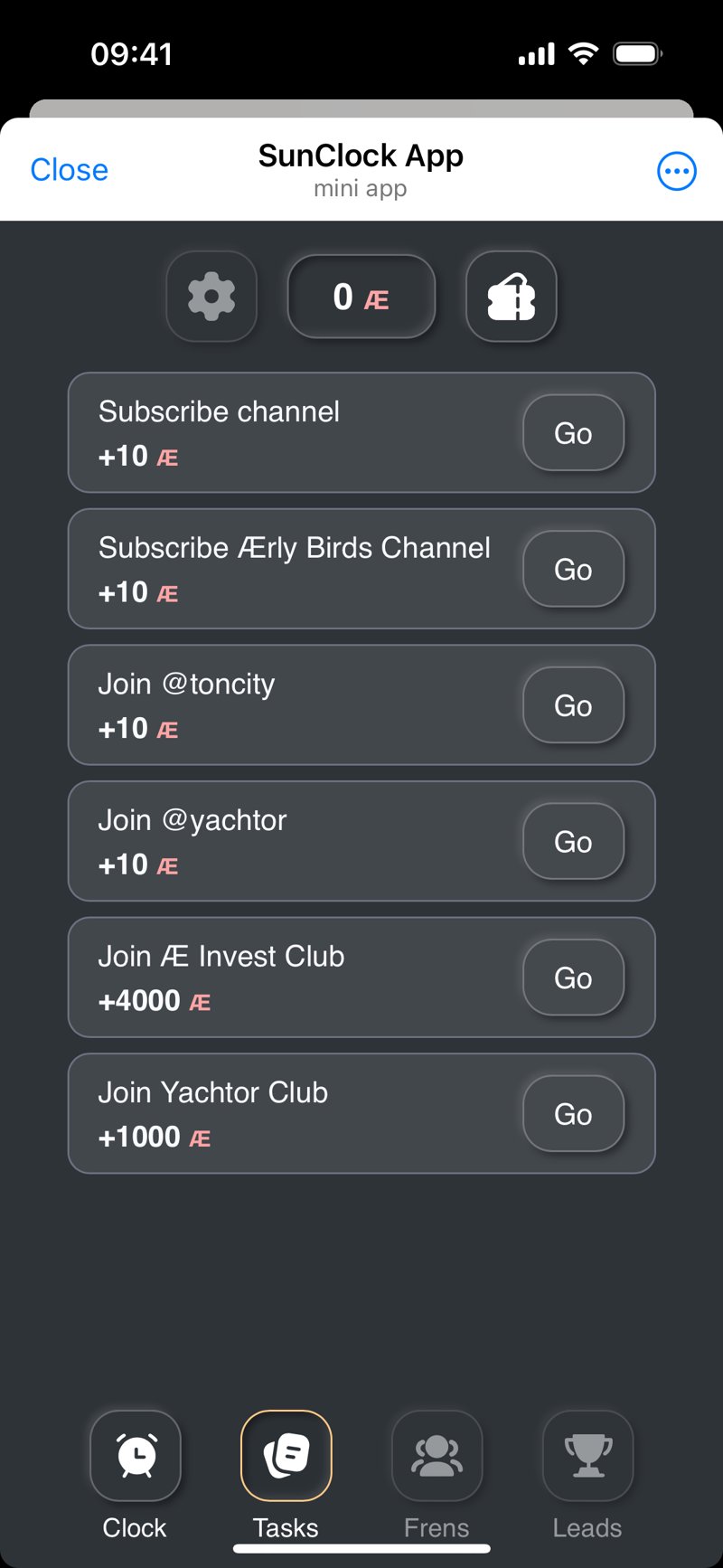 Dapp screenshot
