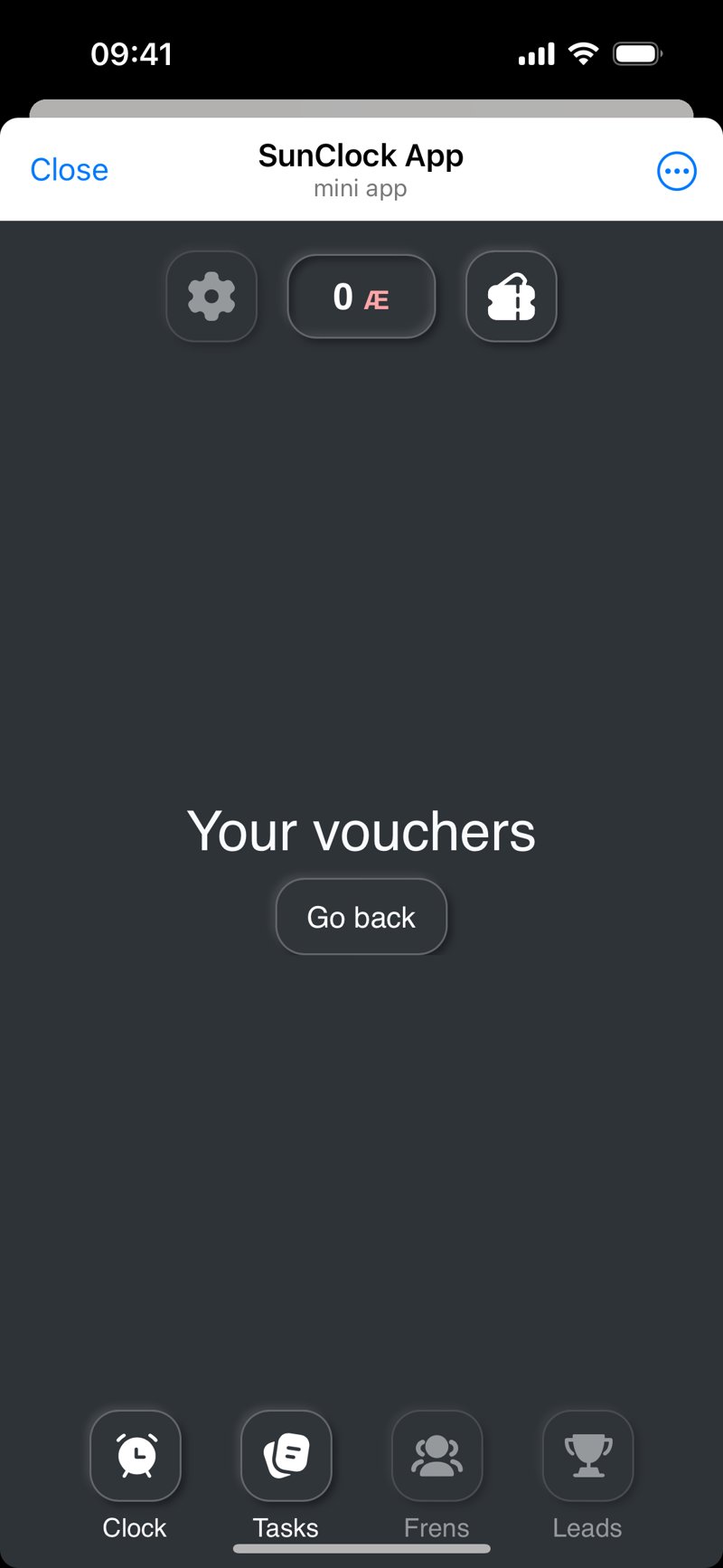 Dapp screenshot