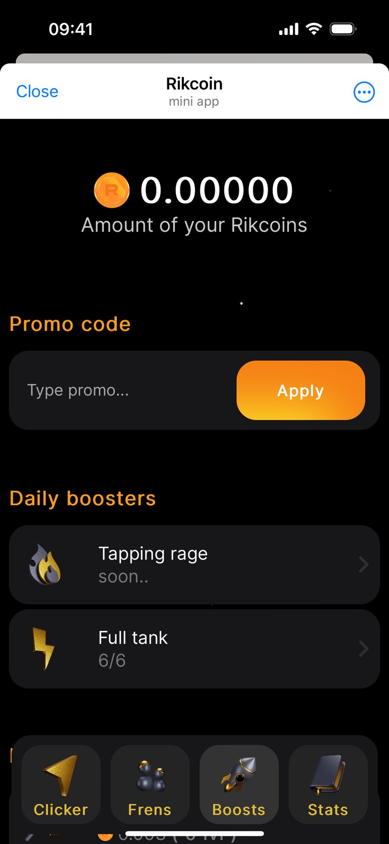 Dapp screenshot