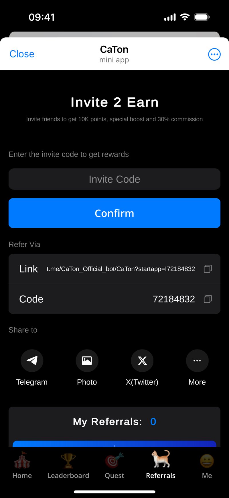 Dapp screenshot