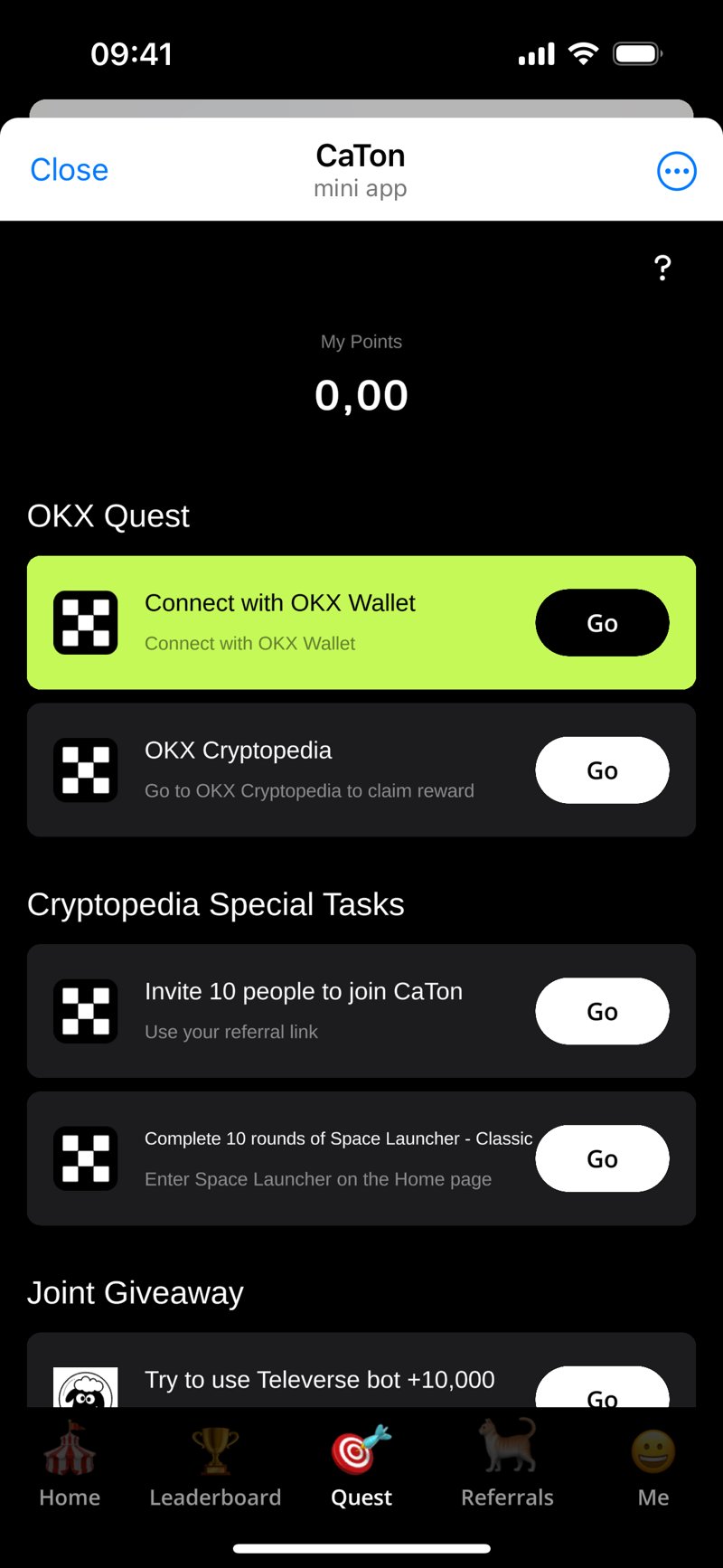 Dapp screenshot