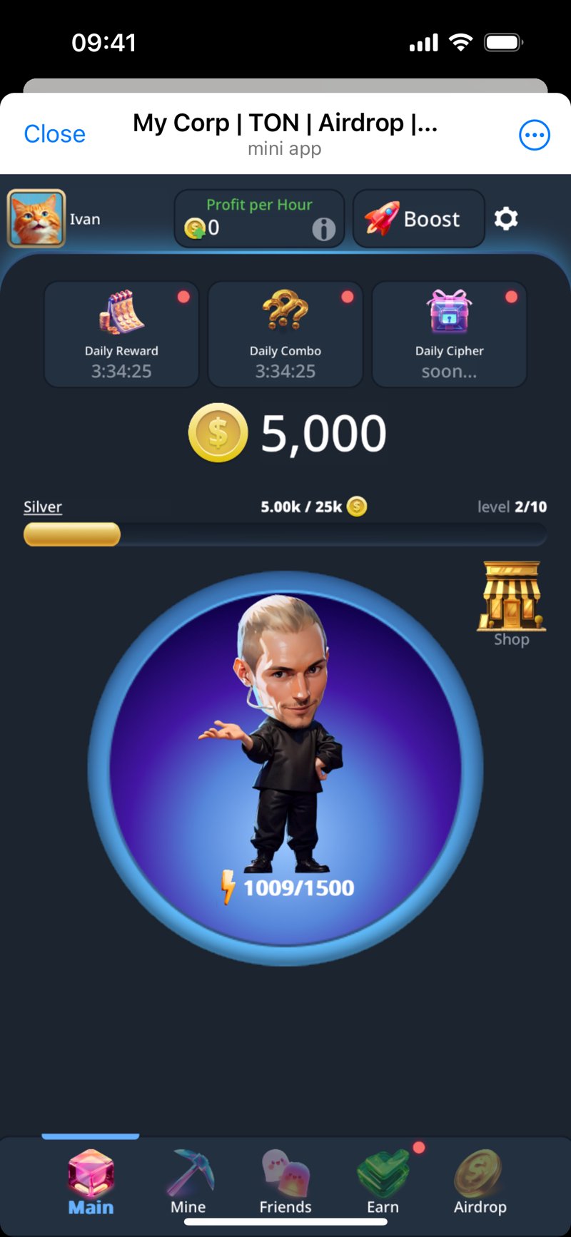 Dapp screenshot
