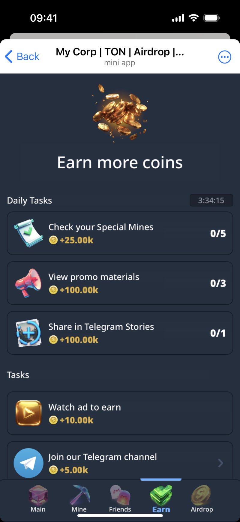 Dapp screenshot