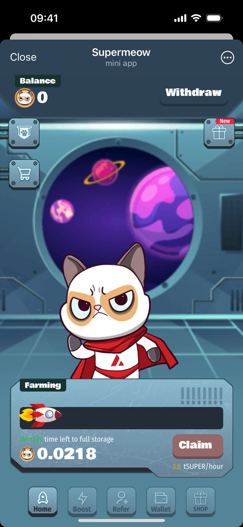 Dapp screenshot