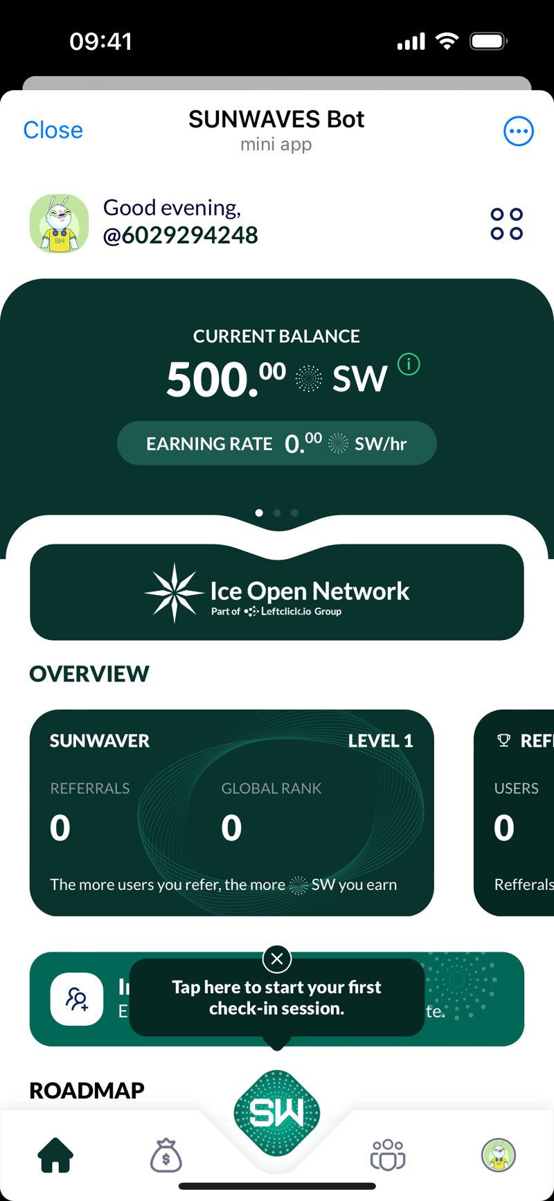 Dapp screenshot