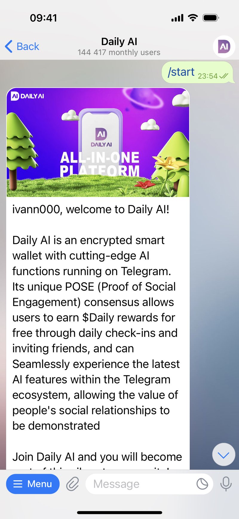 Dapp screenshot