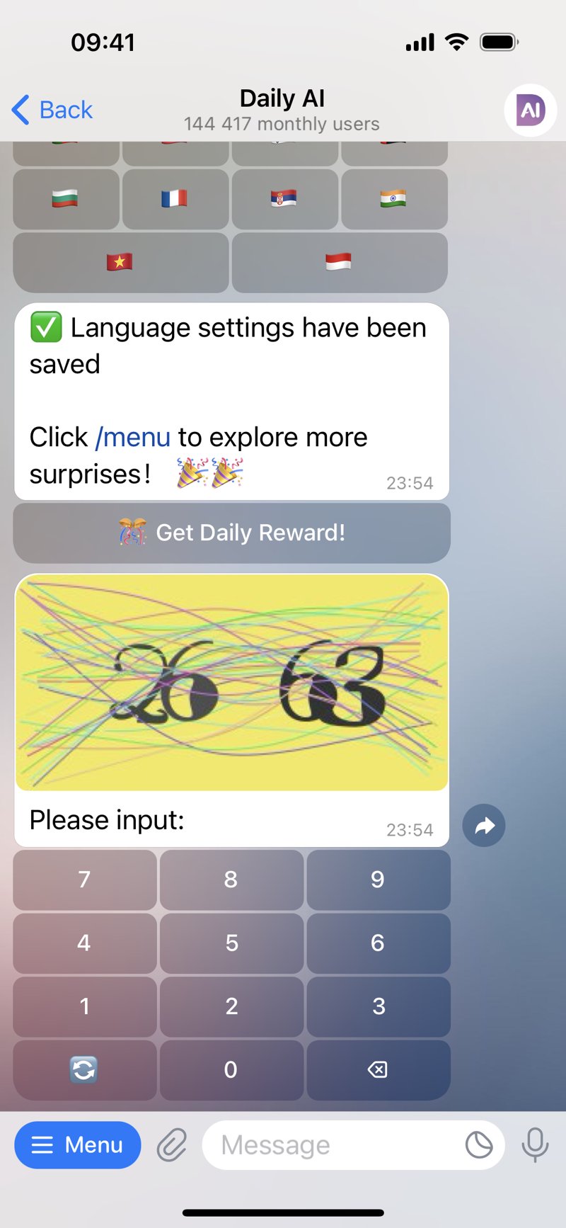 Dapp screenshot