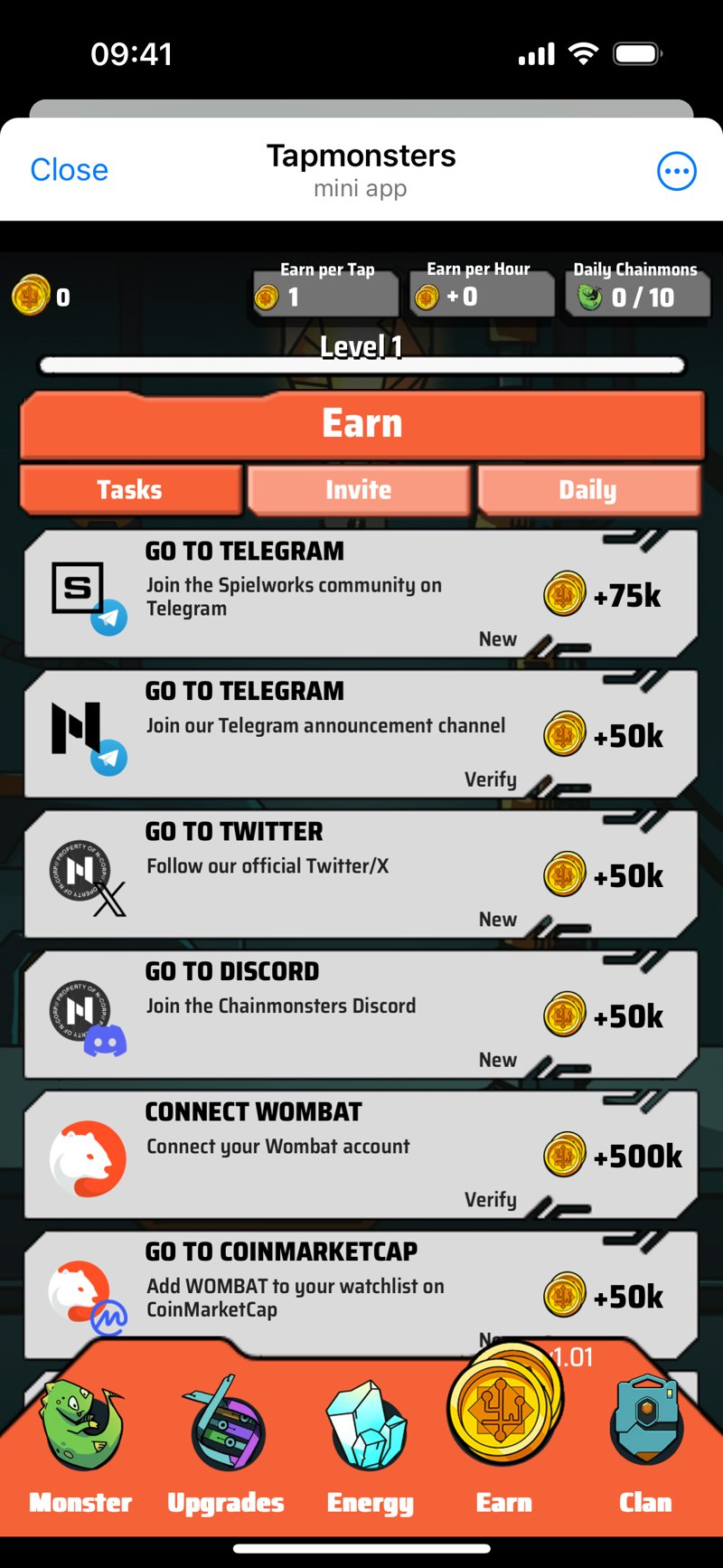 Dapp screenshot
