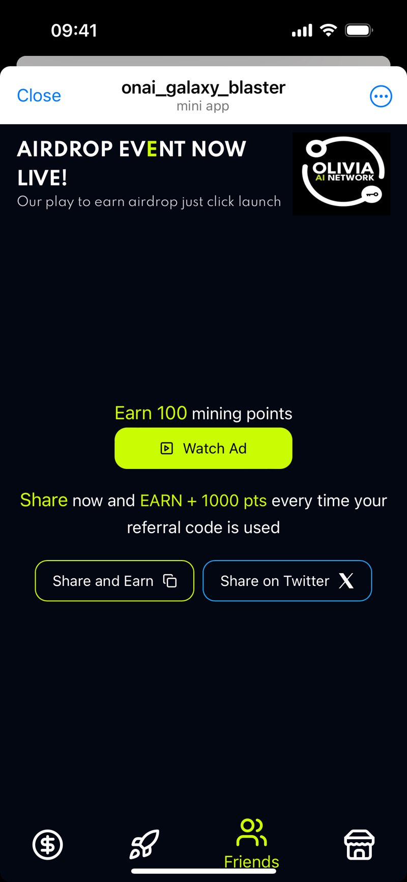 Dapp screenshot
