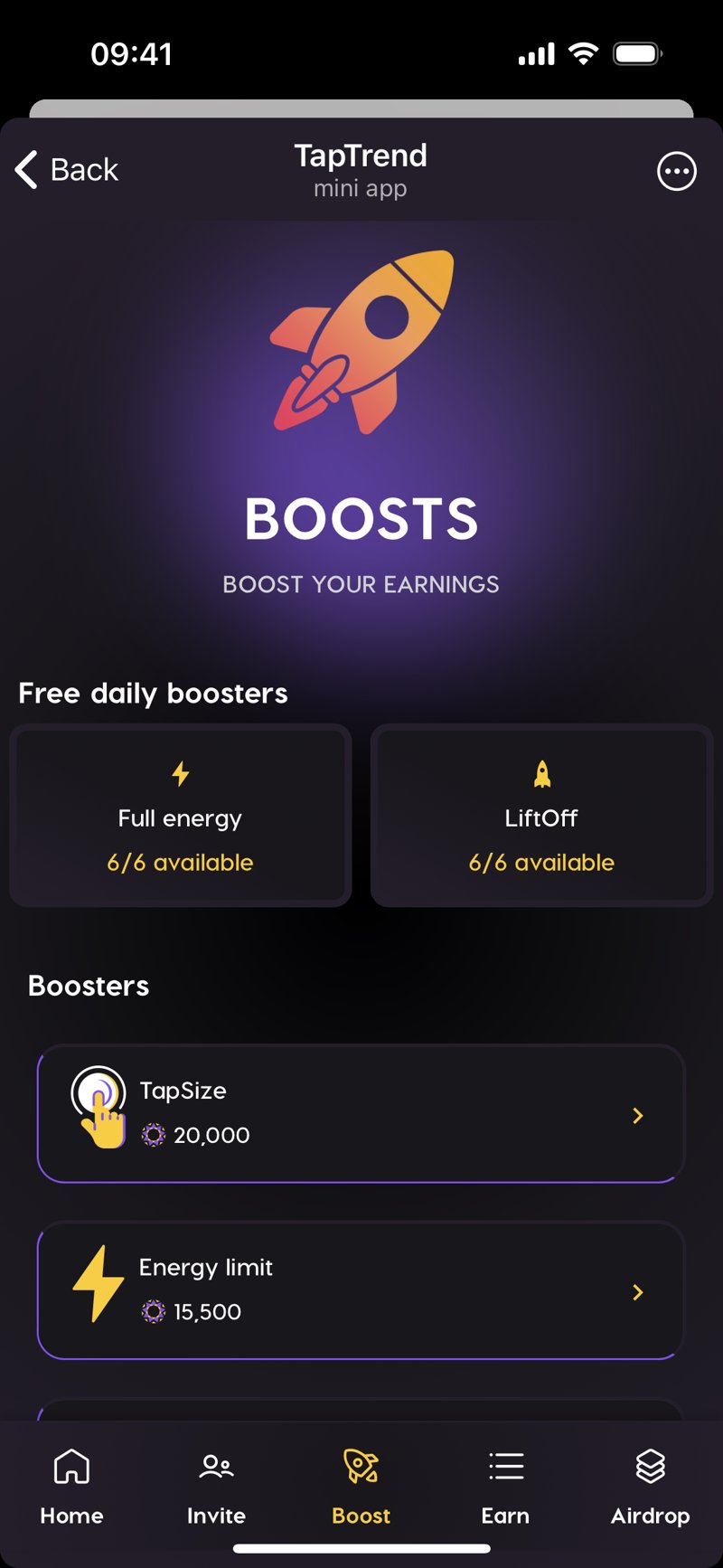 Dapp screenshot