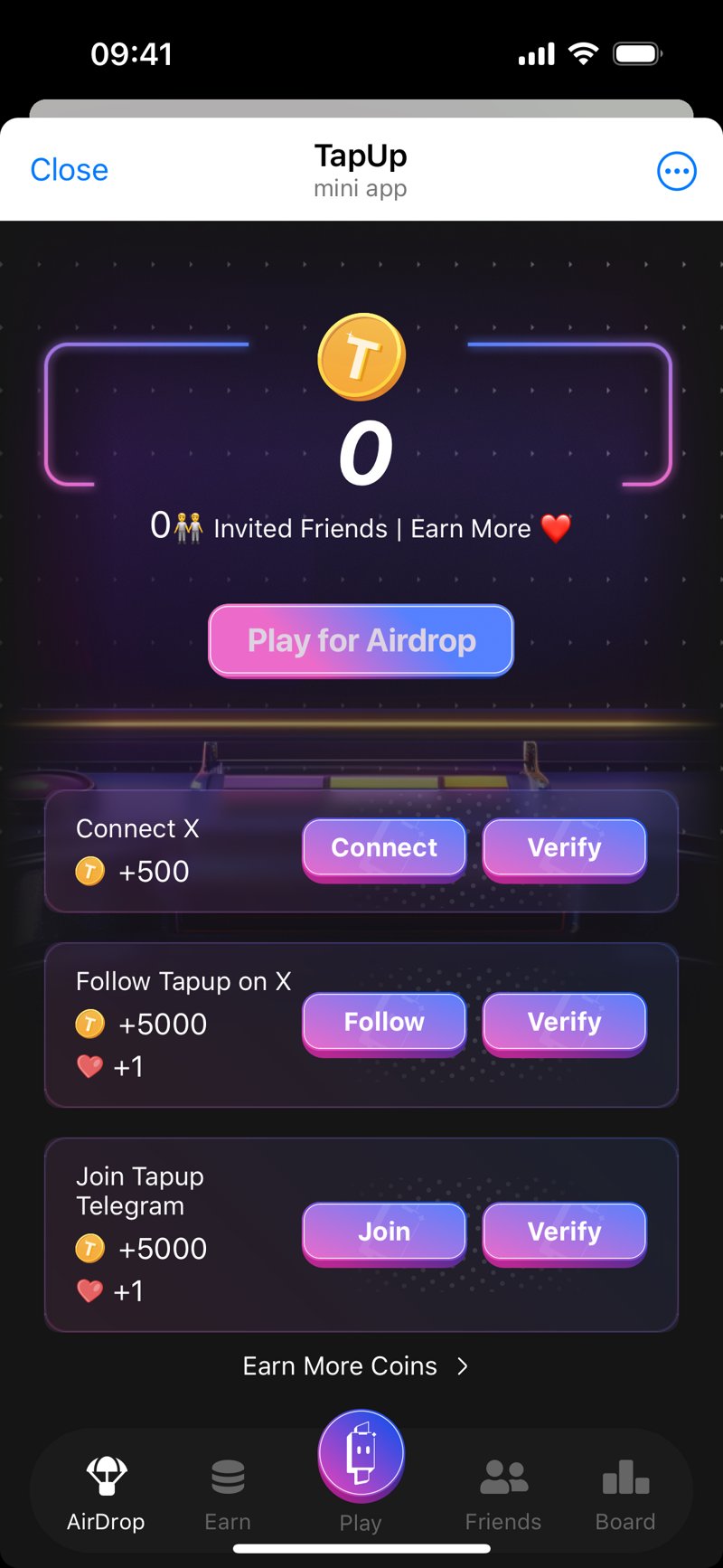 Dapp screenshot