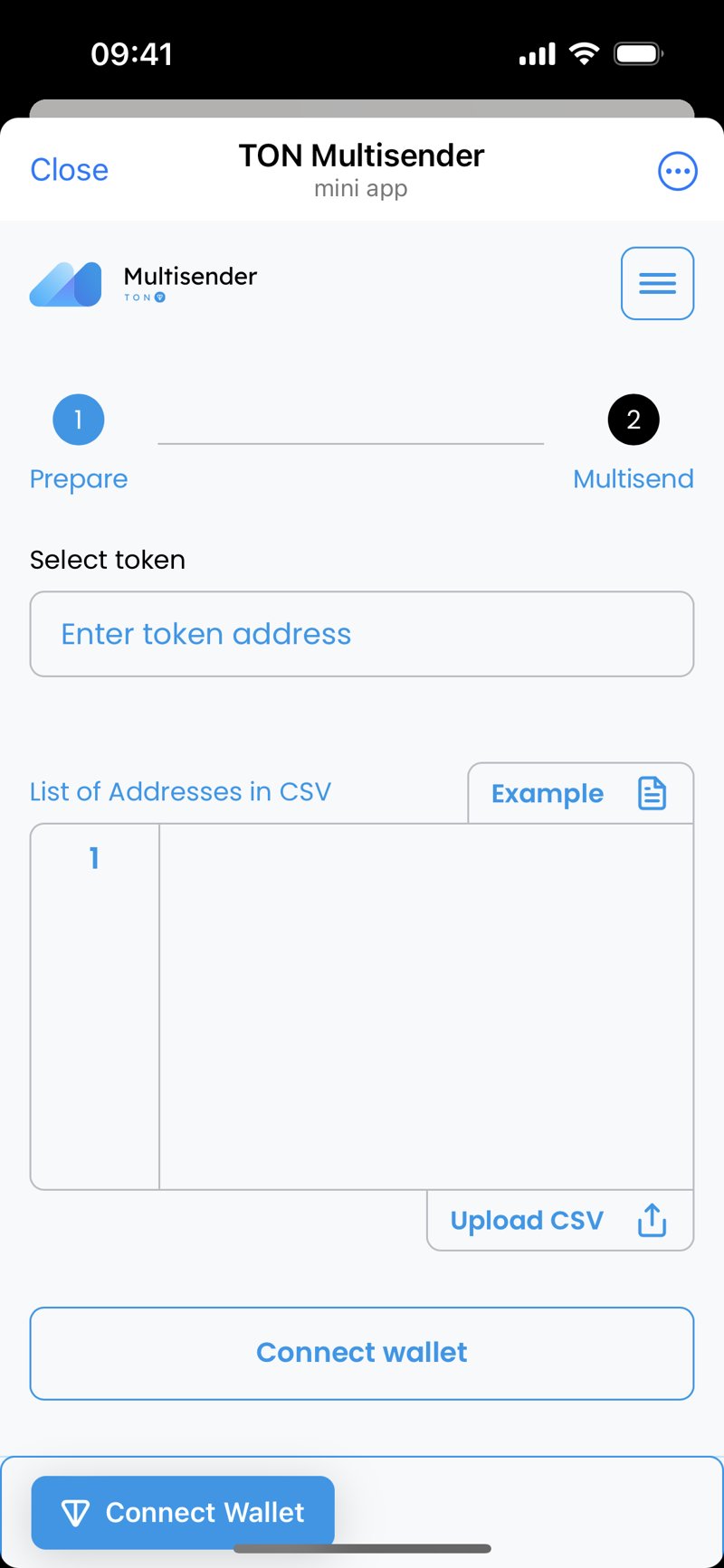 Dapp screenshot