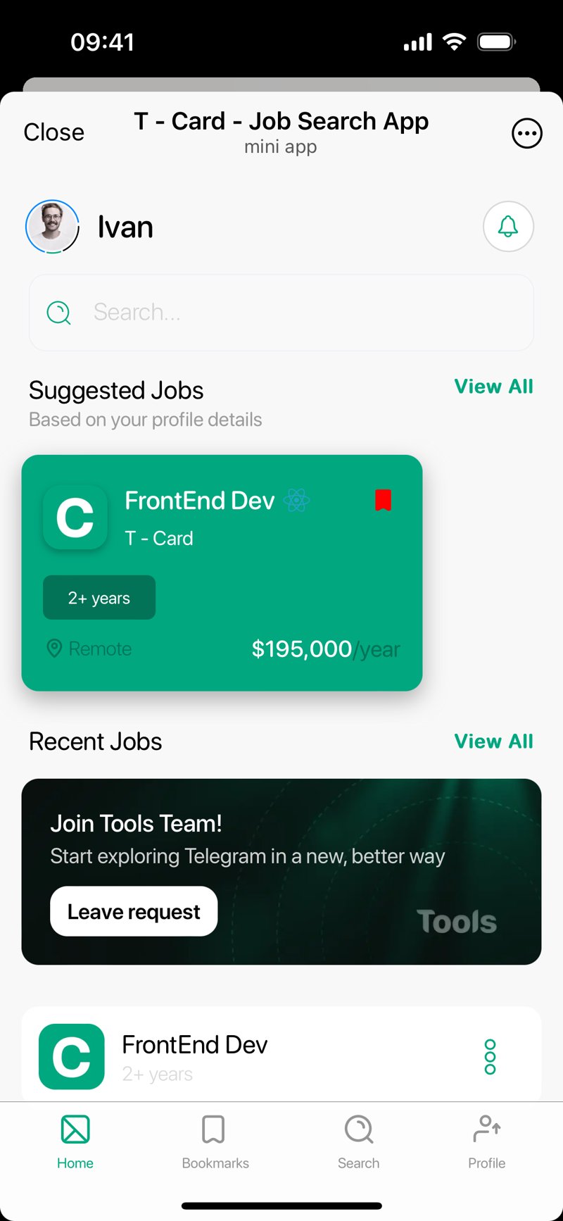 Dapp screenshot