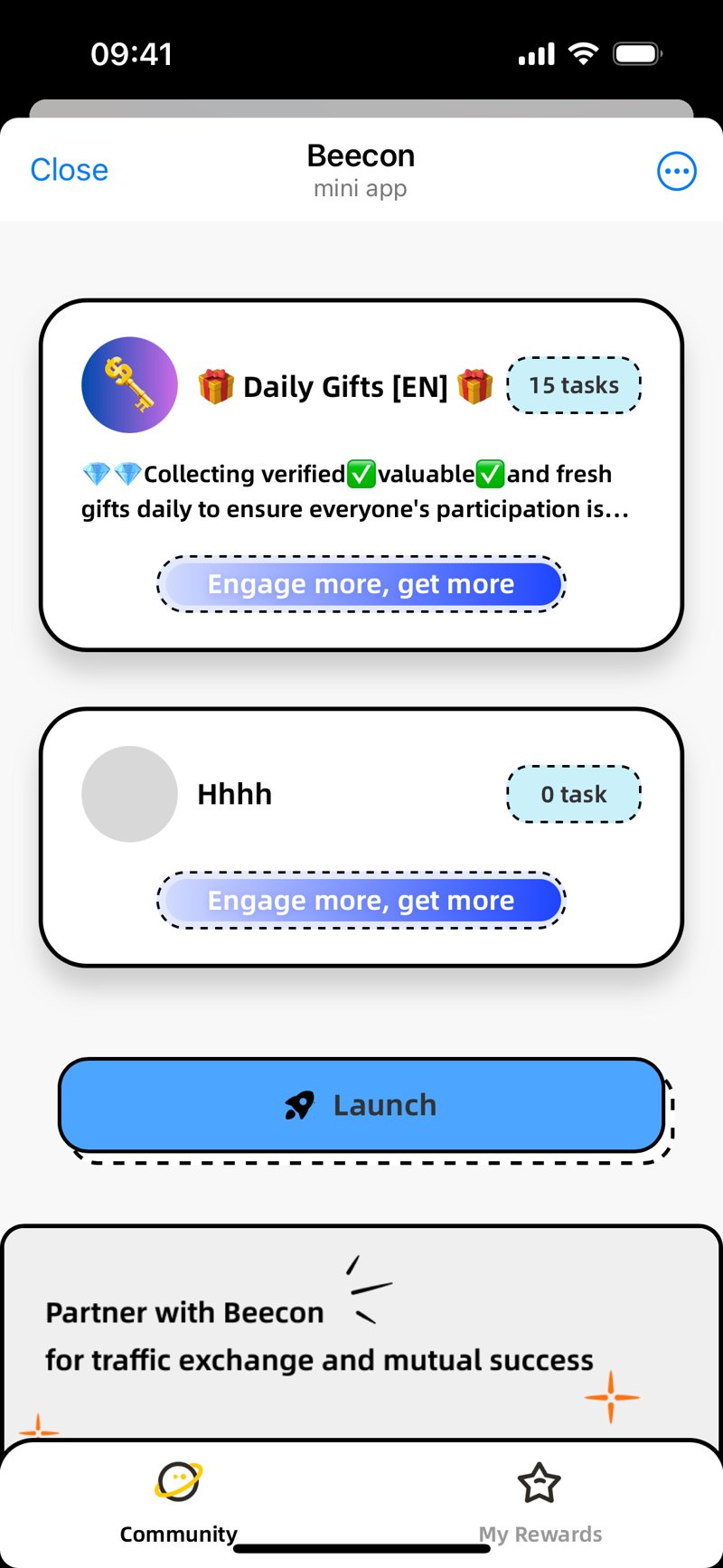 Dapp screenshot
