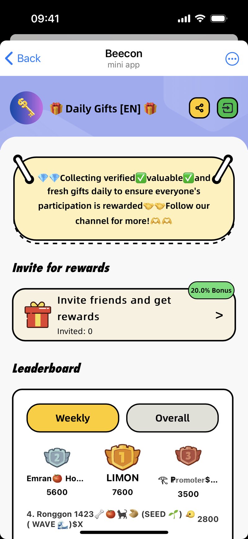 Dapp screenshot