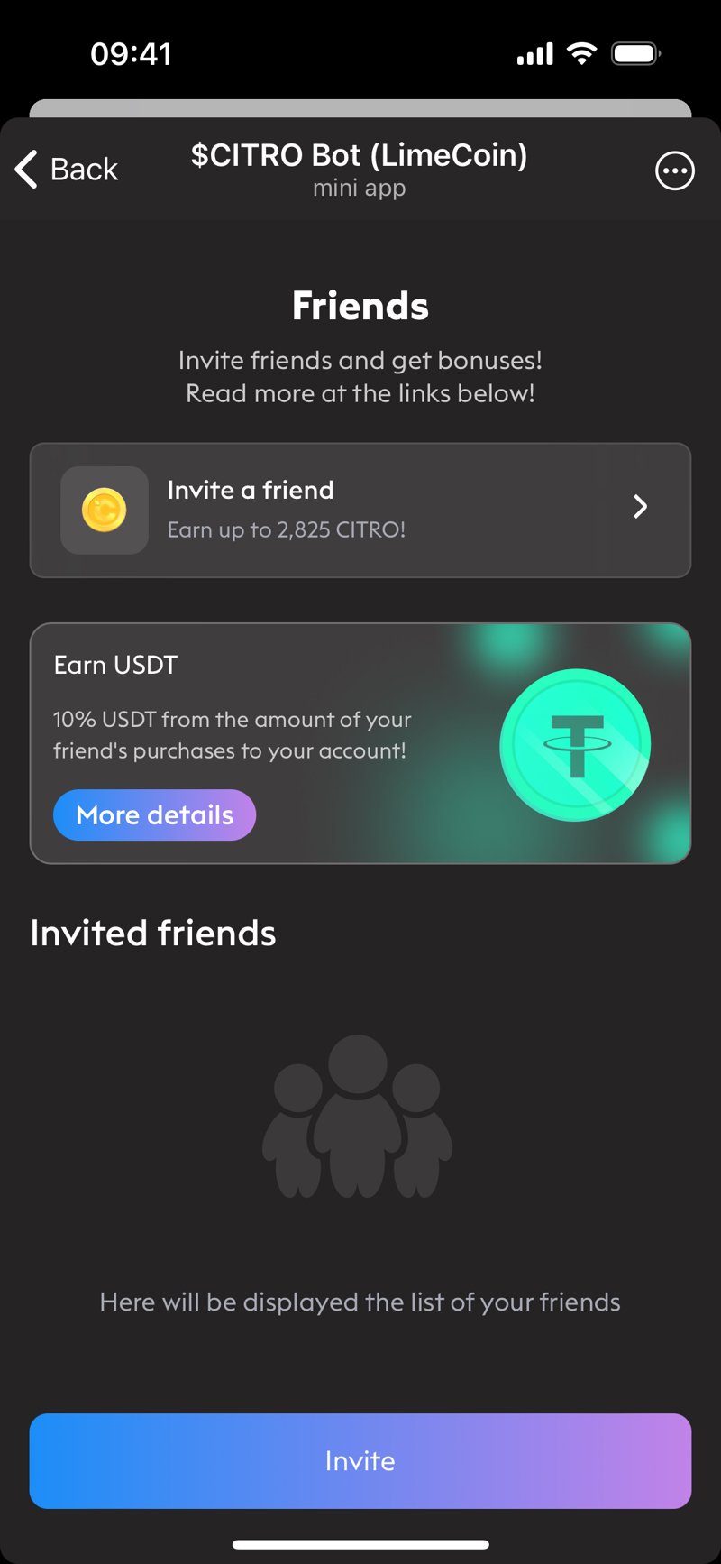 Dapp screenshot