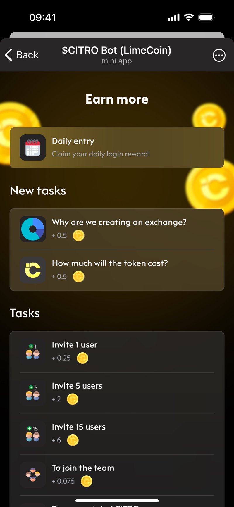 Dapp screenshot