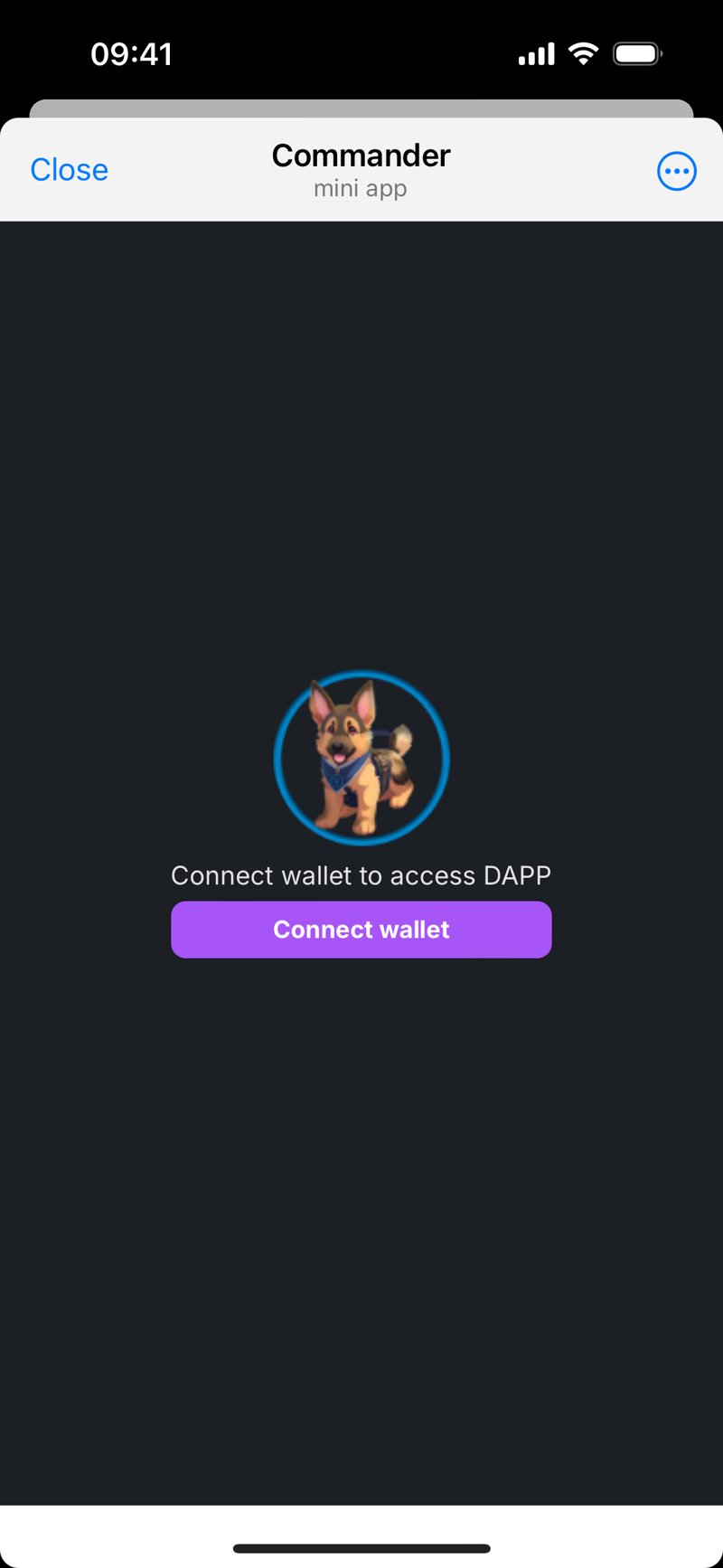Dapp screenshot