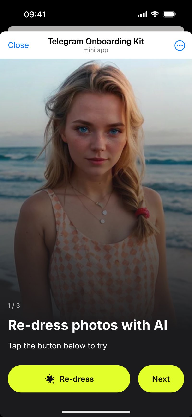 Dapp screenshot