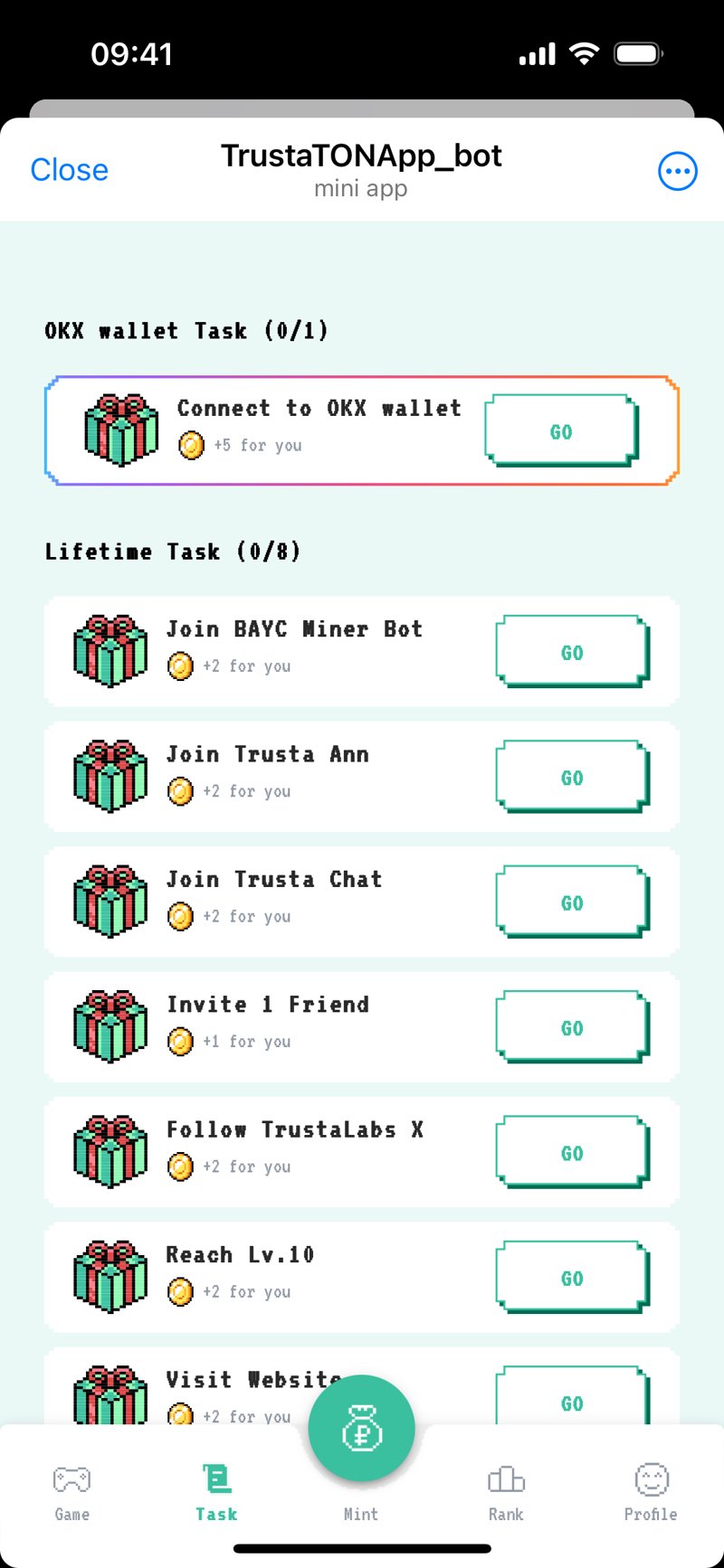 Dapp screenshot