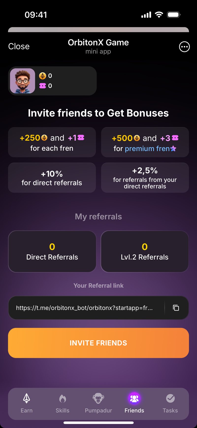 Dapp screenshot