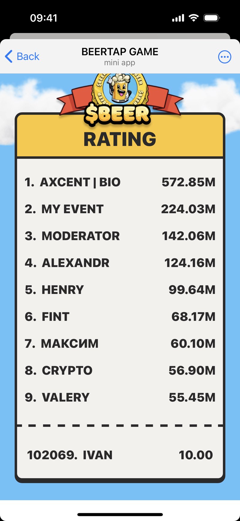 Dapp screenshot