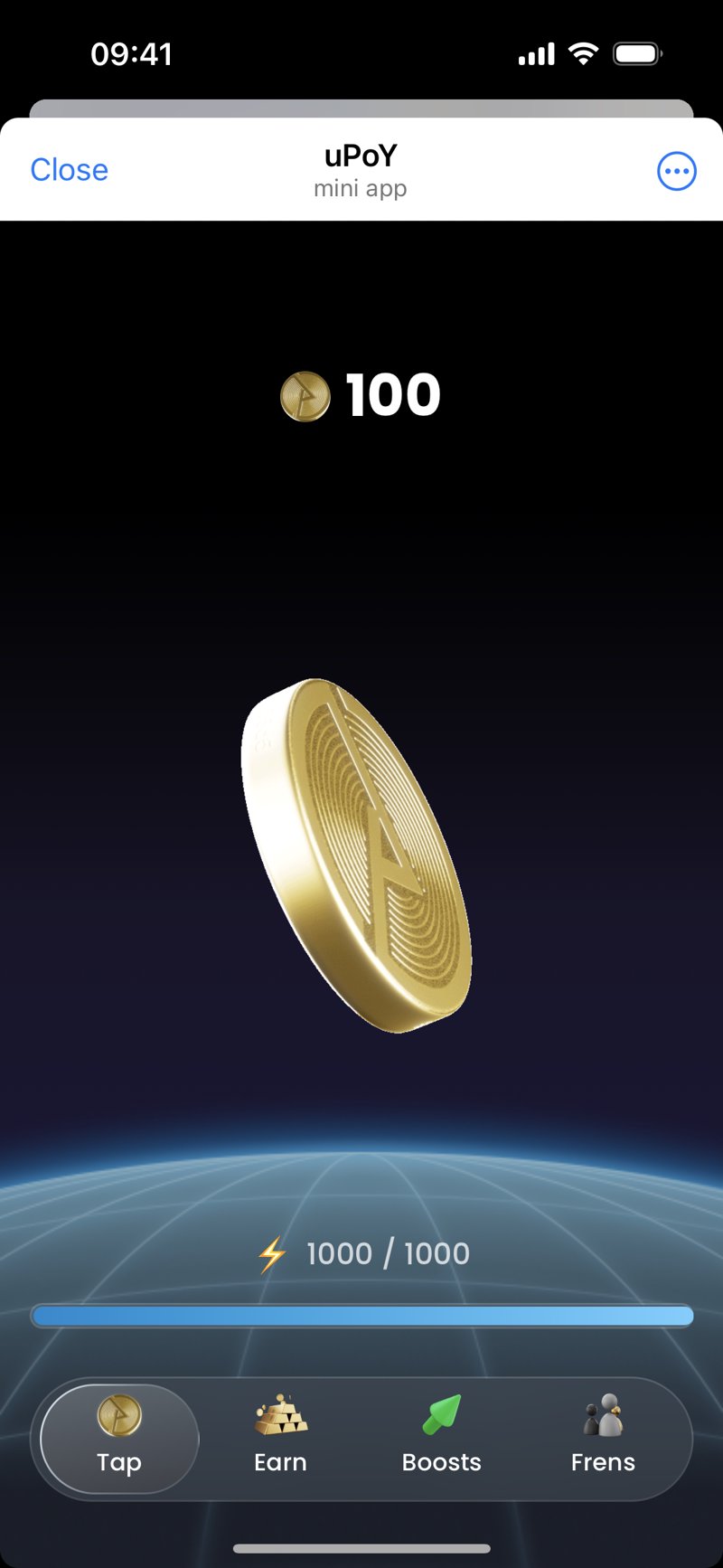 Dapp screenshot