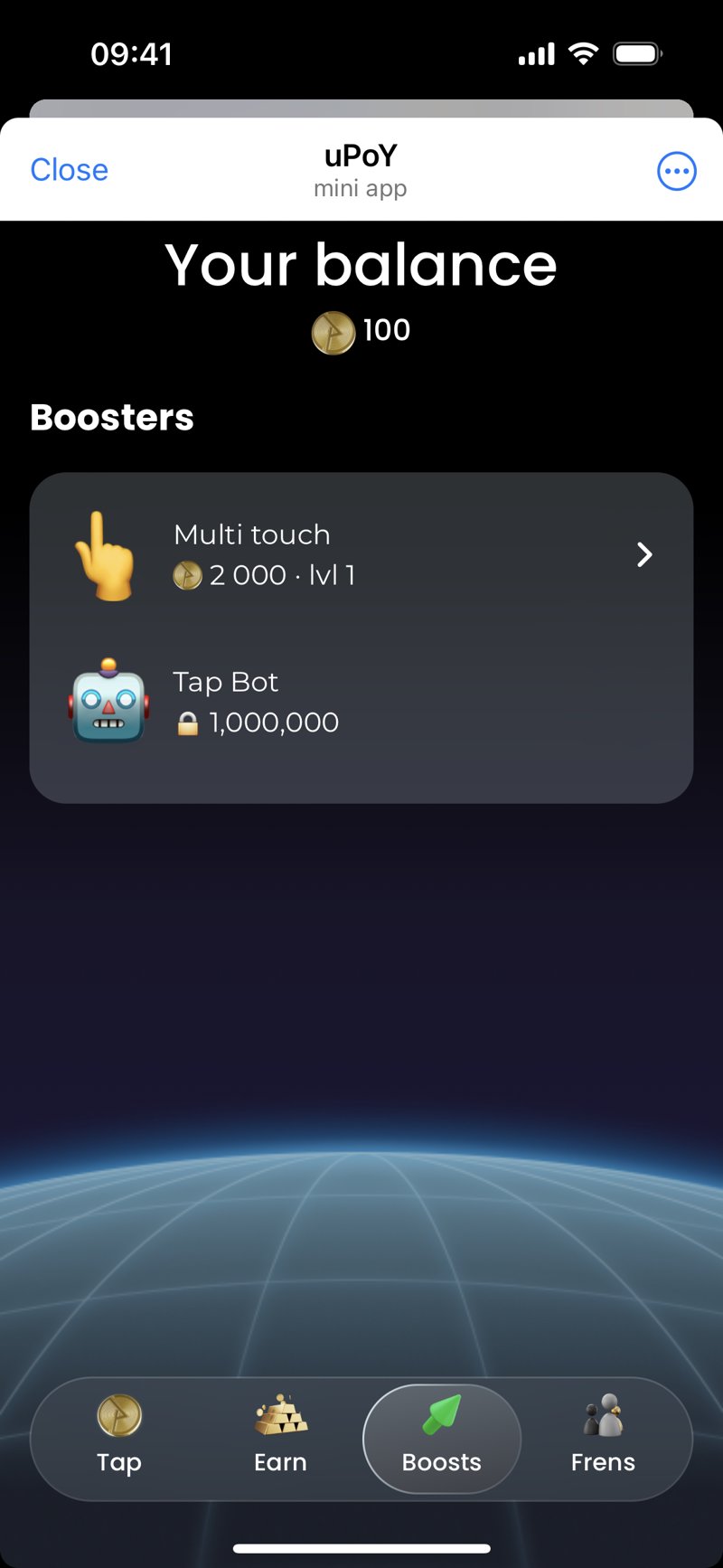 Dapp screenshot