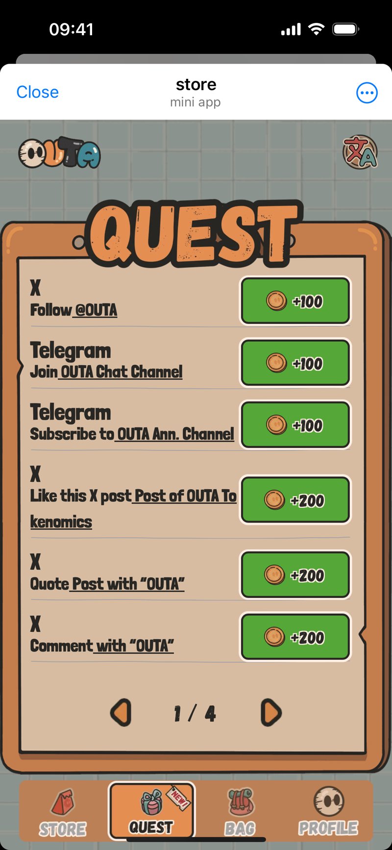 Dapp screenshot