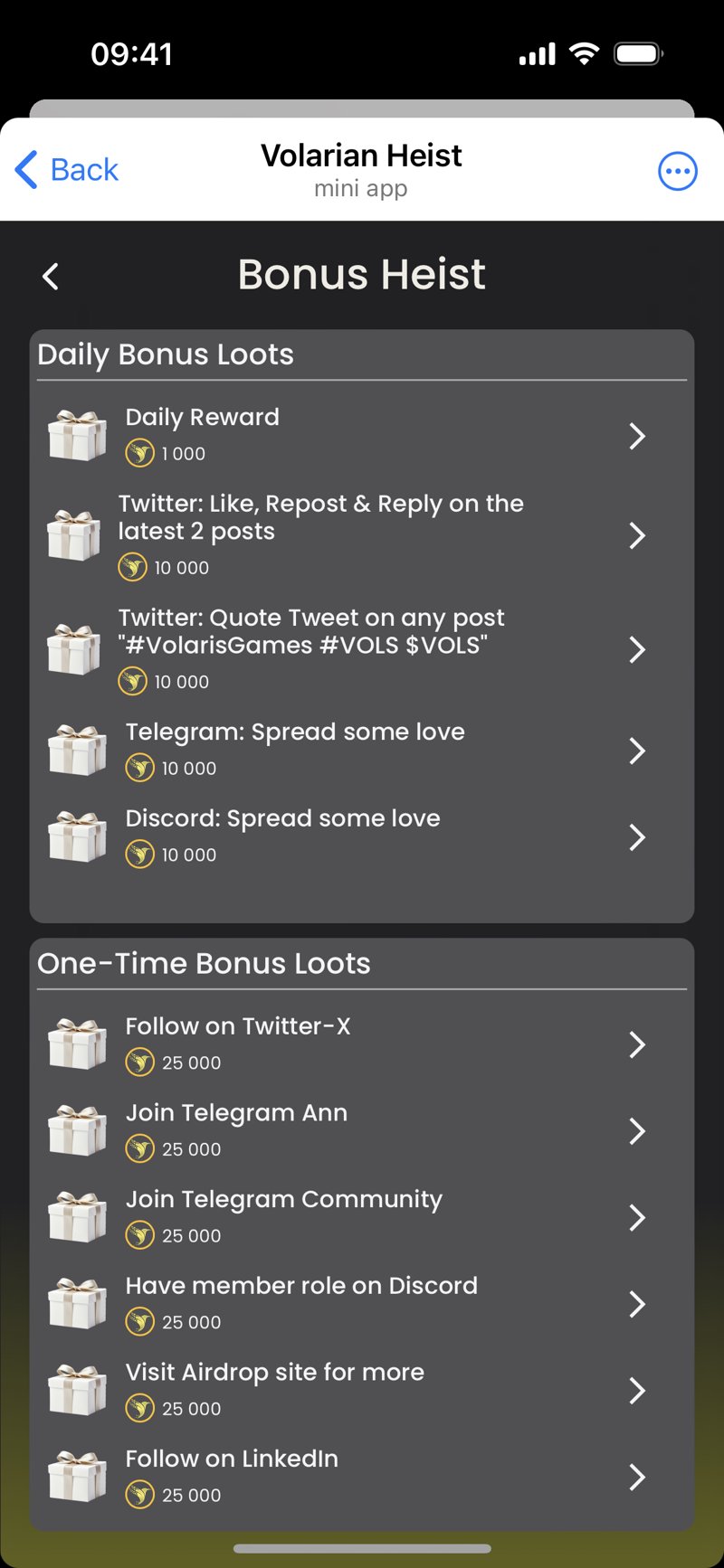 Dapp screenshot