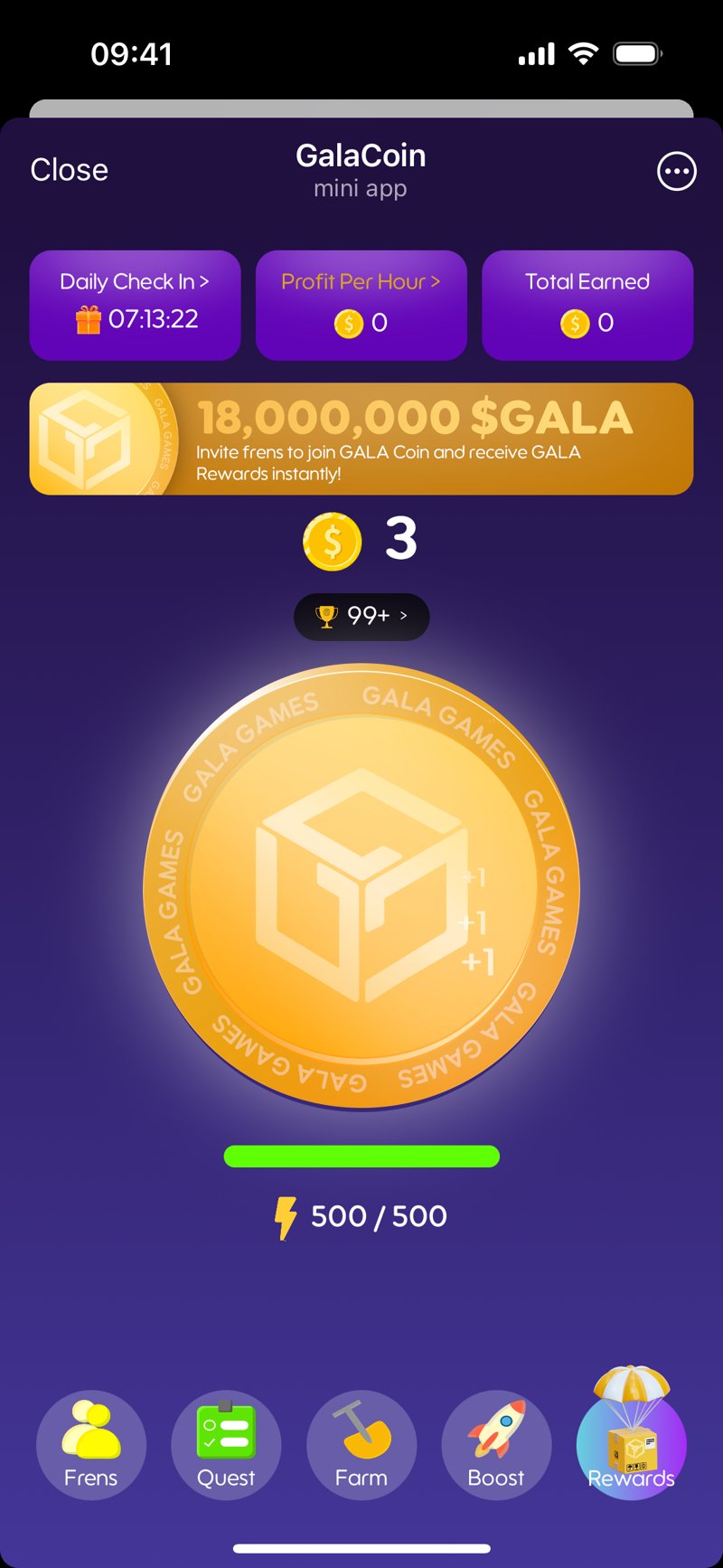 Dapp screenshot