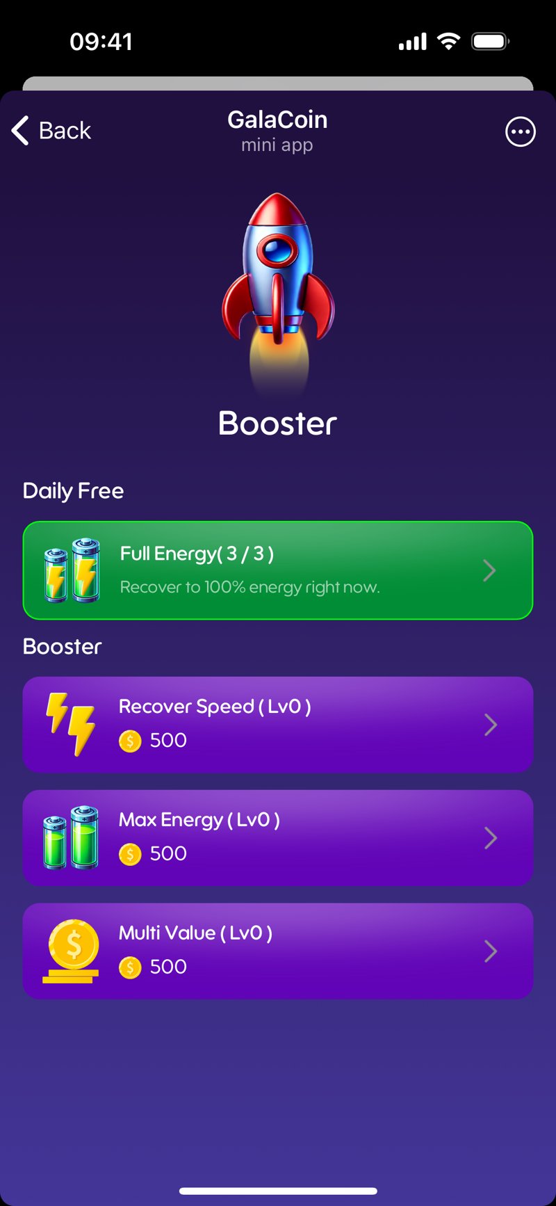 Dapp screenshot