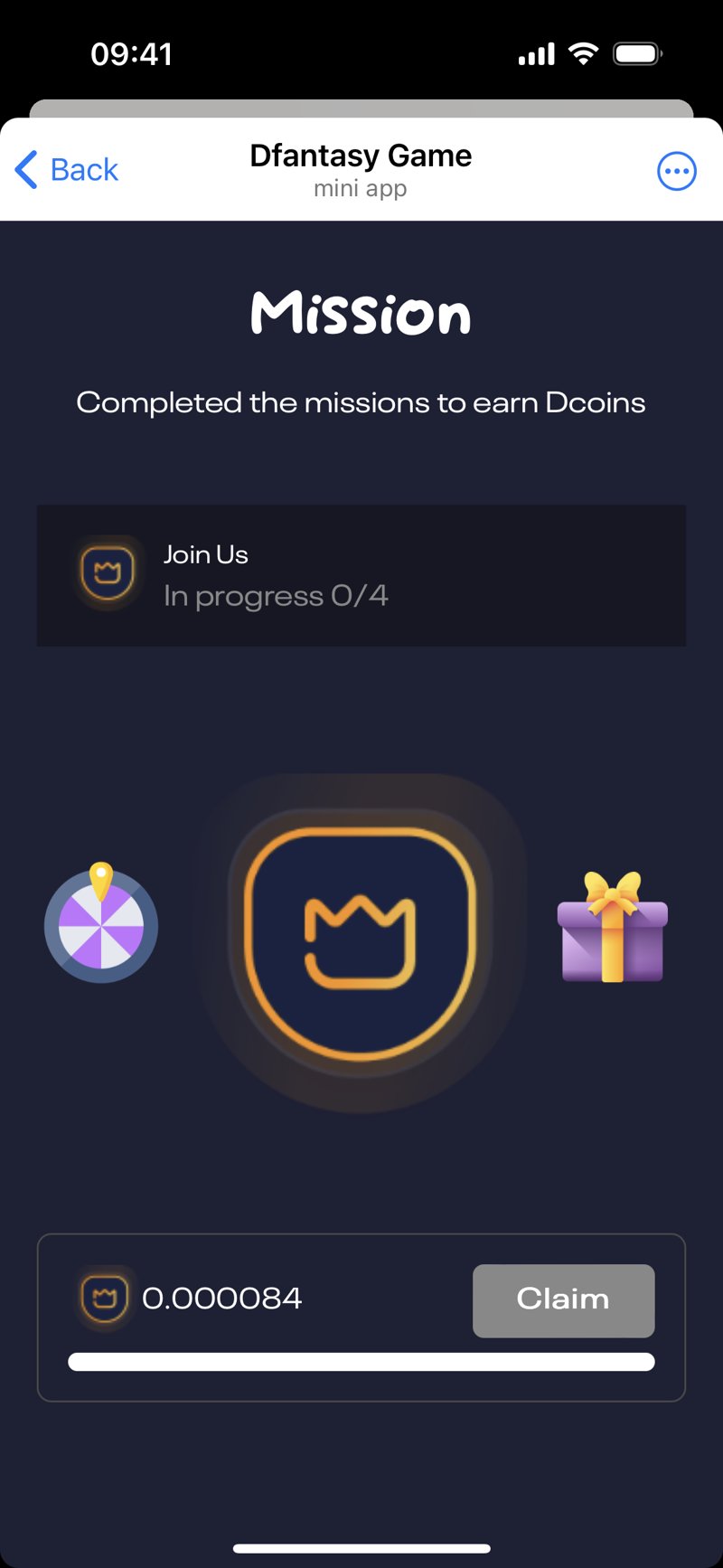 Dapp screenshot