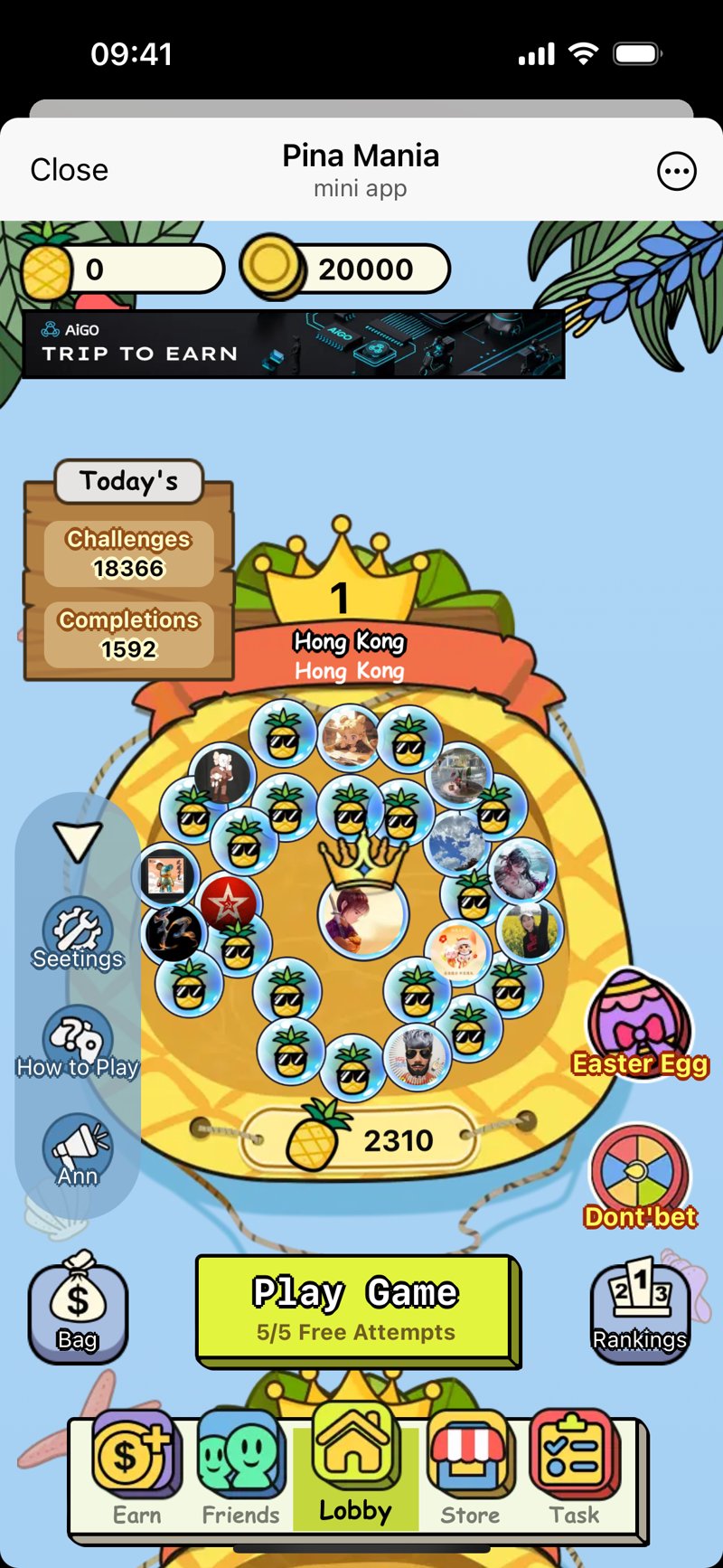 Dapp screenshot