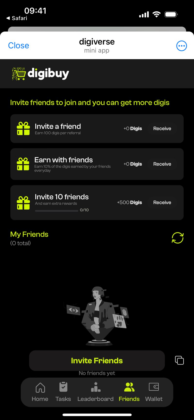 Dapp screenshot