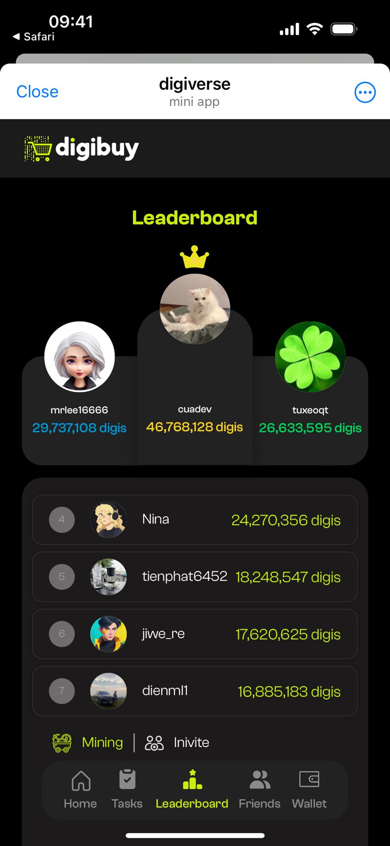 Dapp screenshot