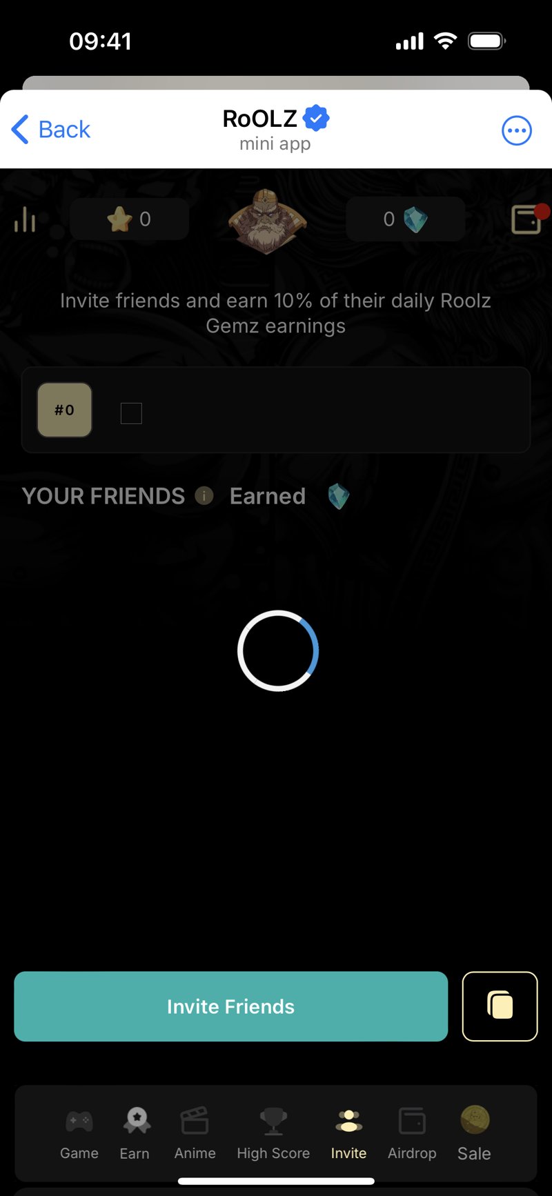 Dapp screenshot
