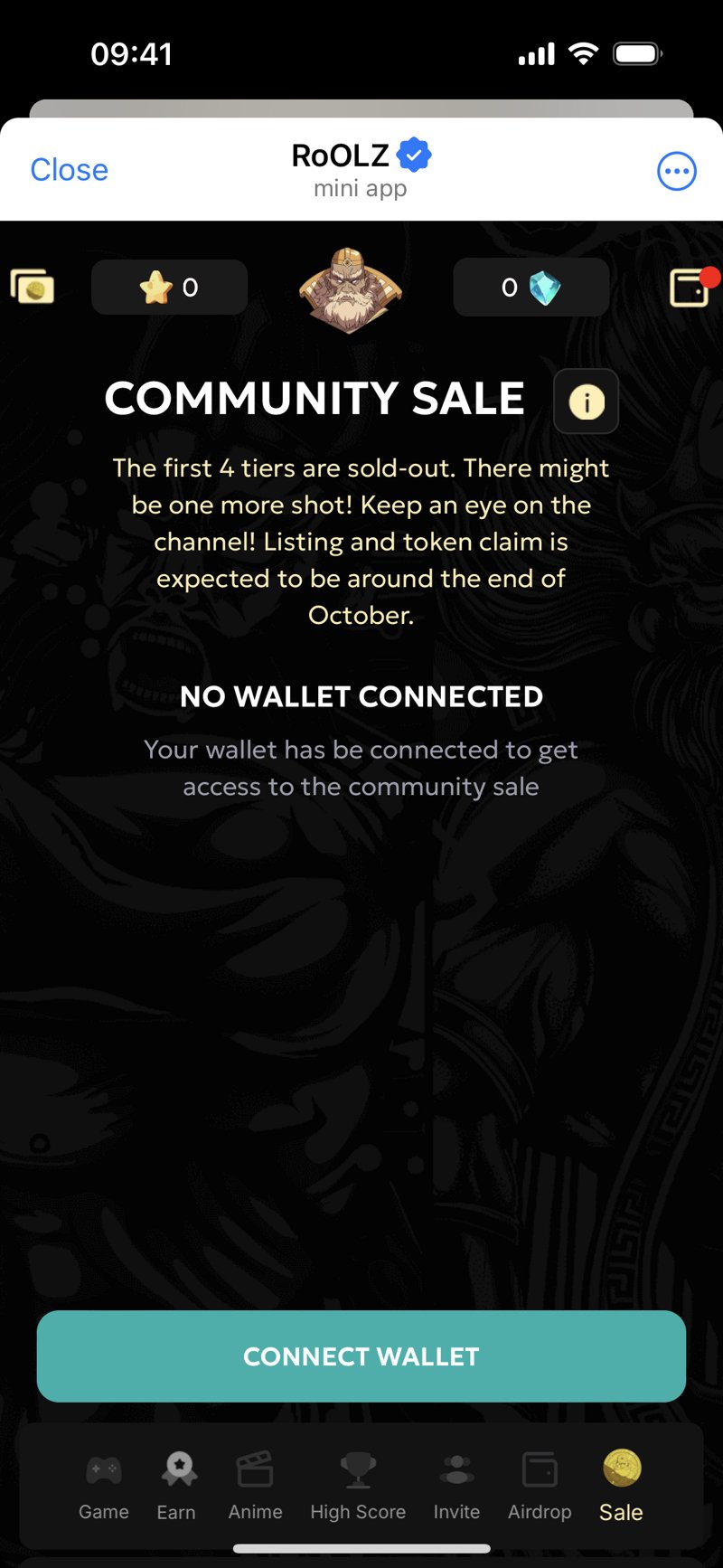 Dapp screenshot