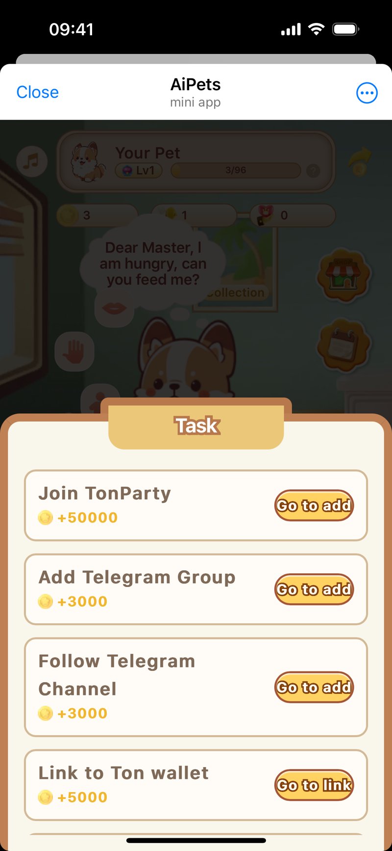 Dapp screenshot