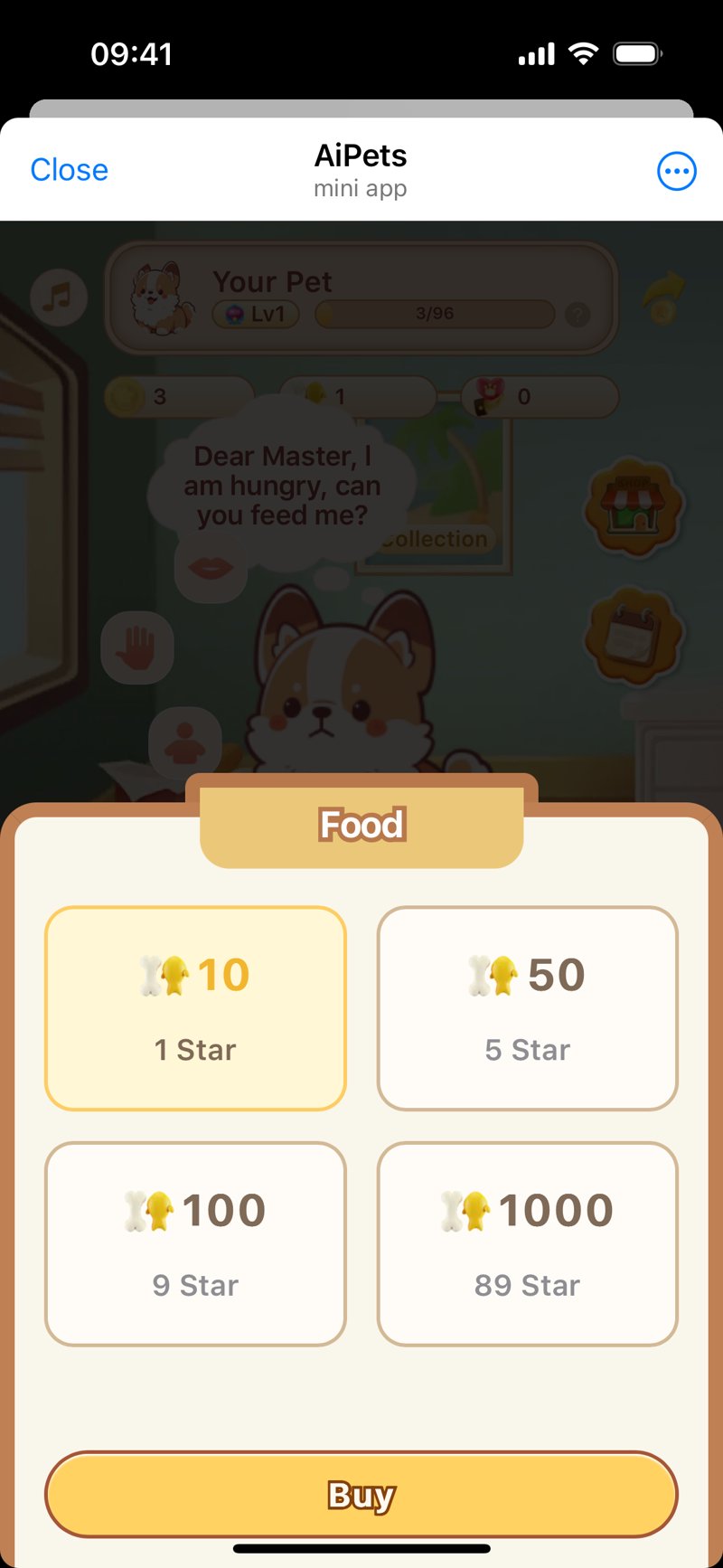 Dapp screenshot